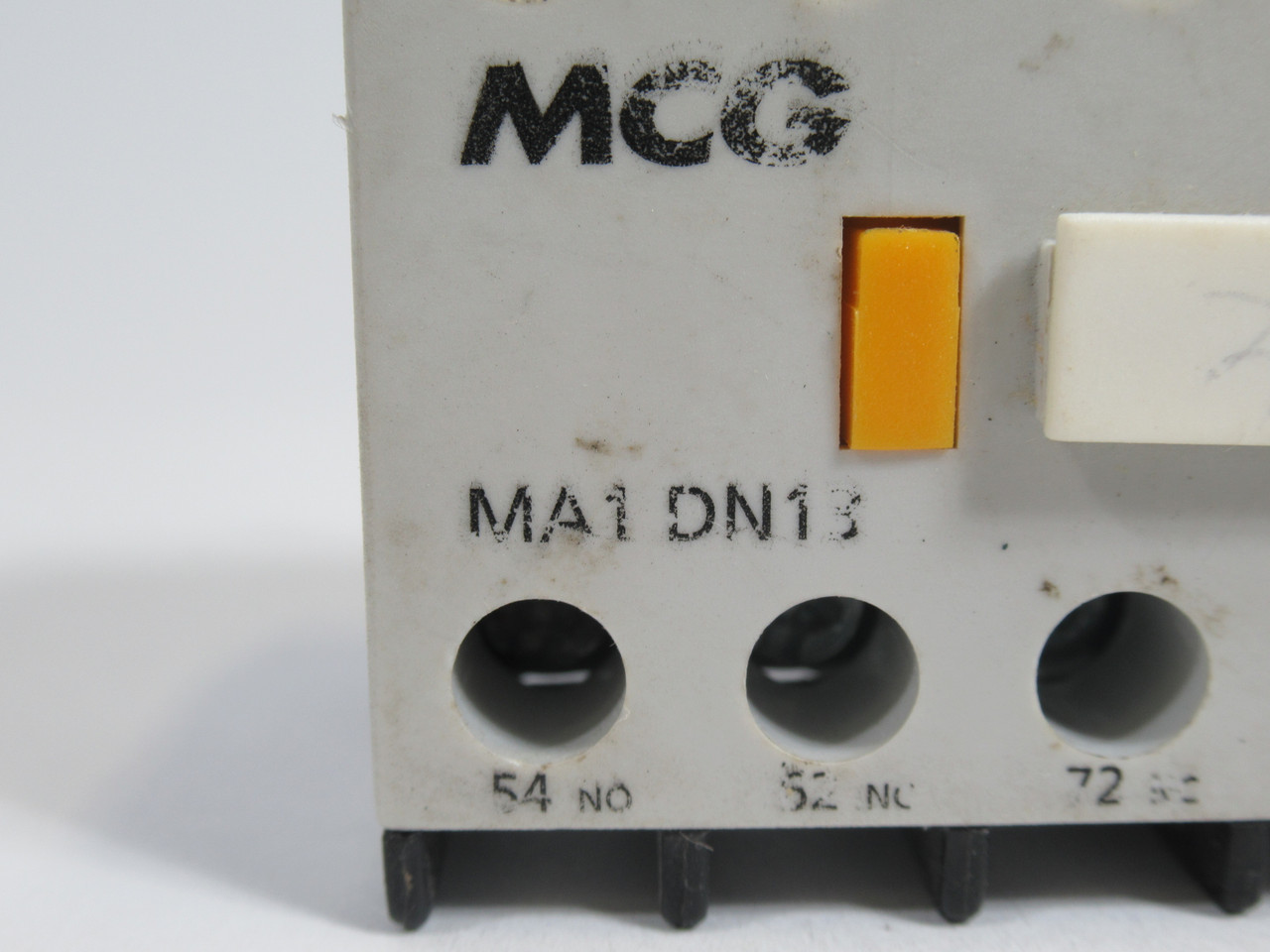 MCG MA1-DN13 Auxiliary Contact Block 1NO 3NC USED