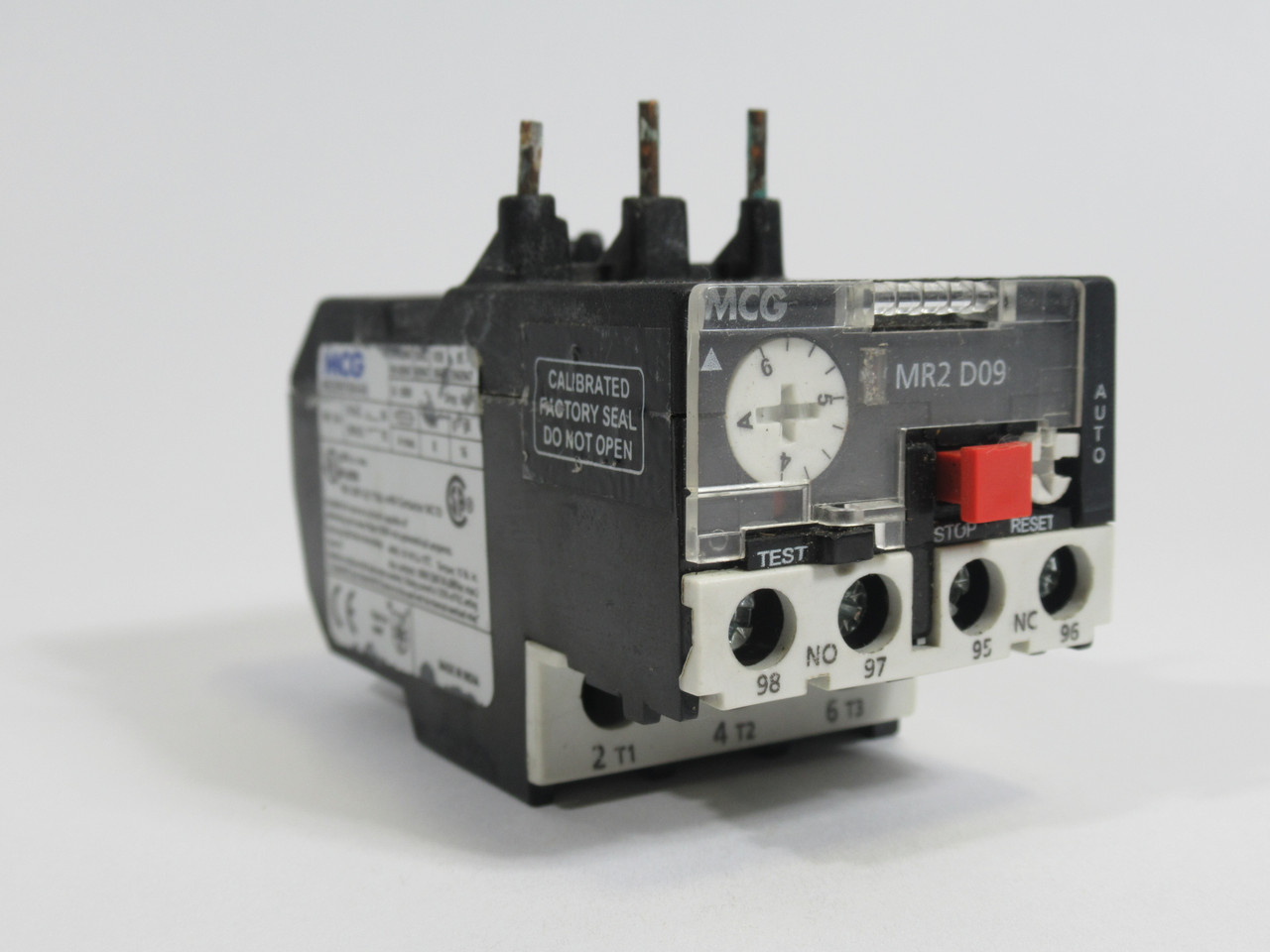 MCG MR2D09310 Thermal Overload Relay 4-6A USED