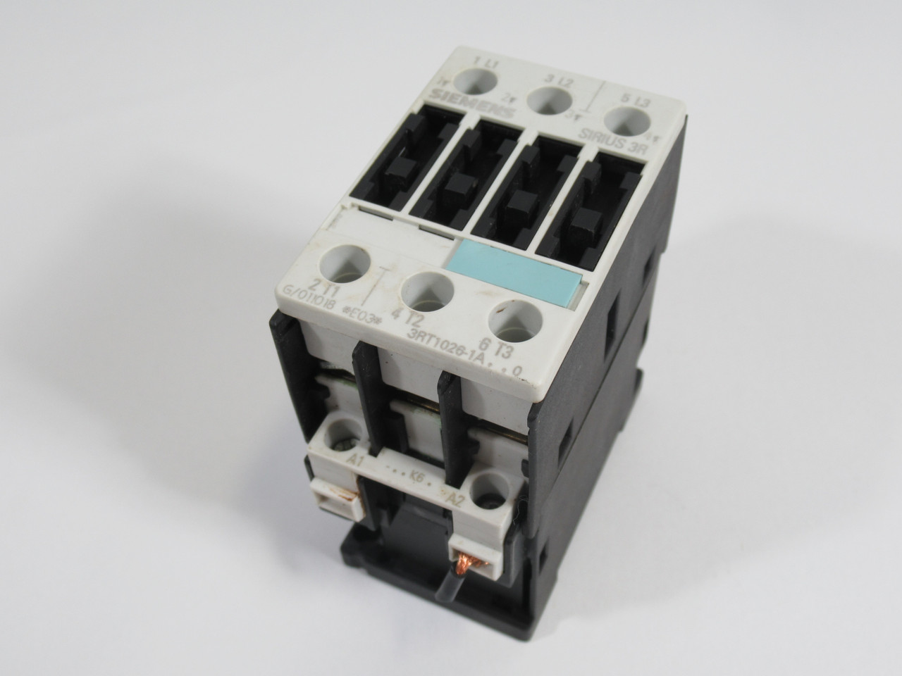 Siemens 3RT1026-1AK60 Motor Switching Contactor 110/120V 50/60Hz USED