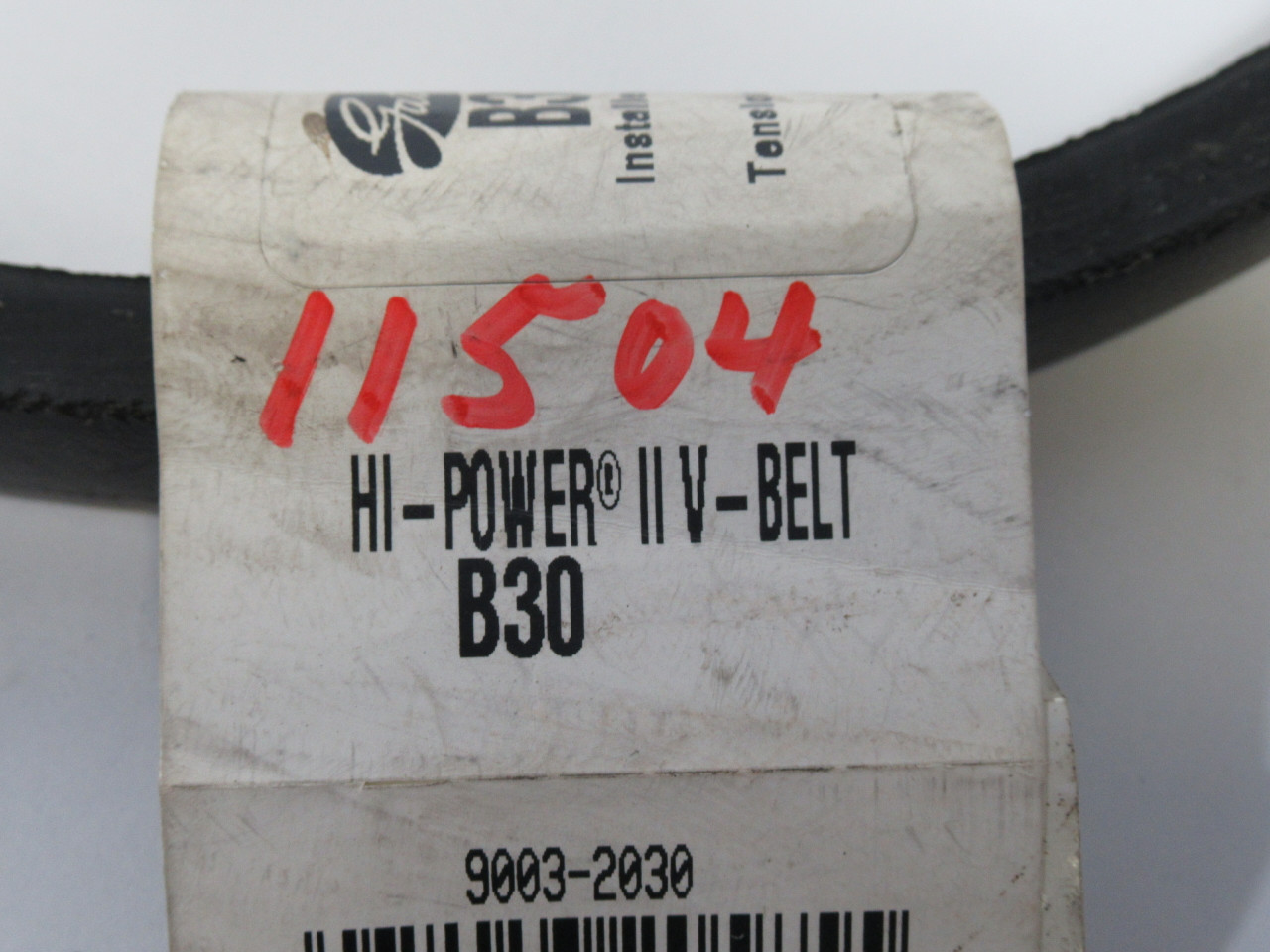 Gates B30 Hi-Power II Belt 33"L 21/32"W 13/32"T ! NEW !