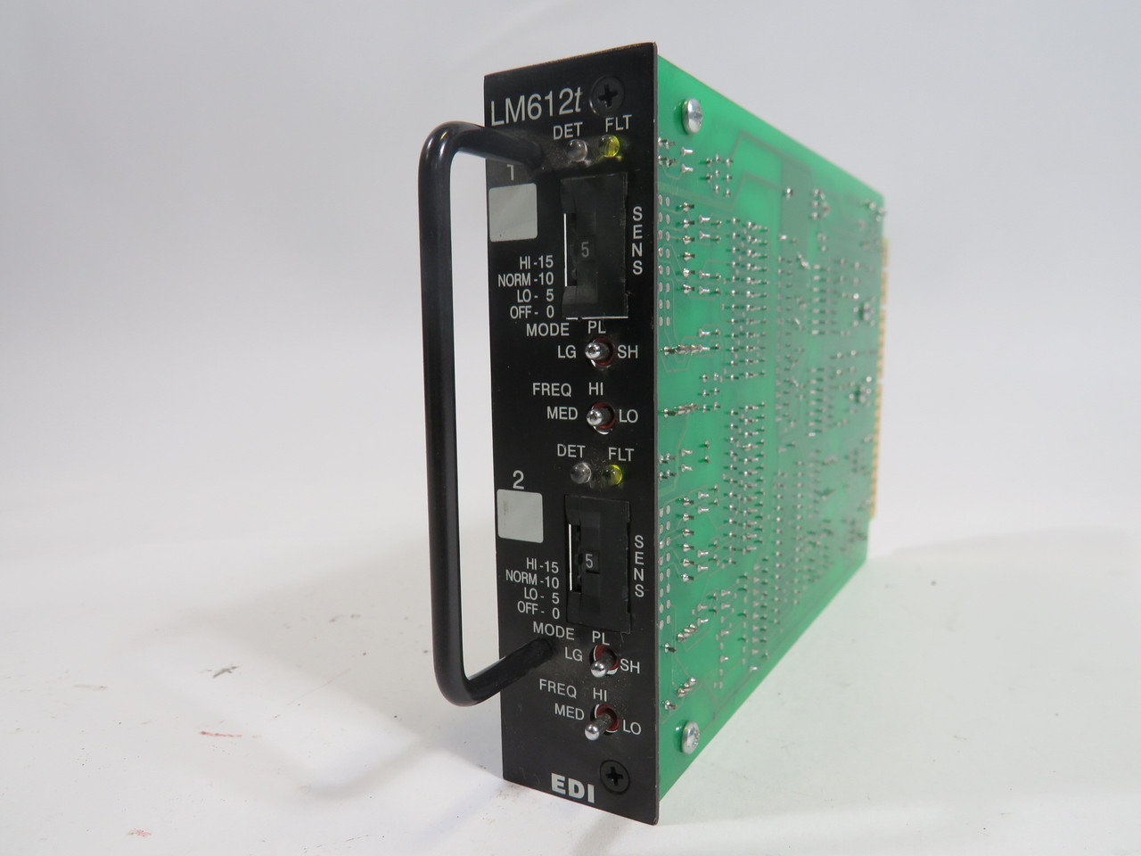 EDI LM612t Loop Monitor Board (New Style) W/ Black Handle USED