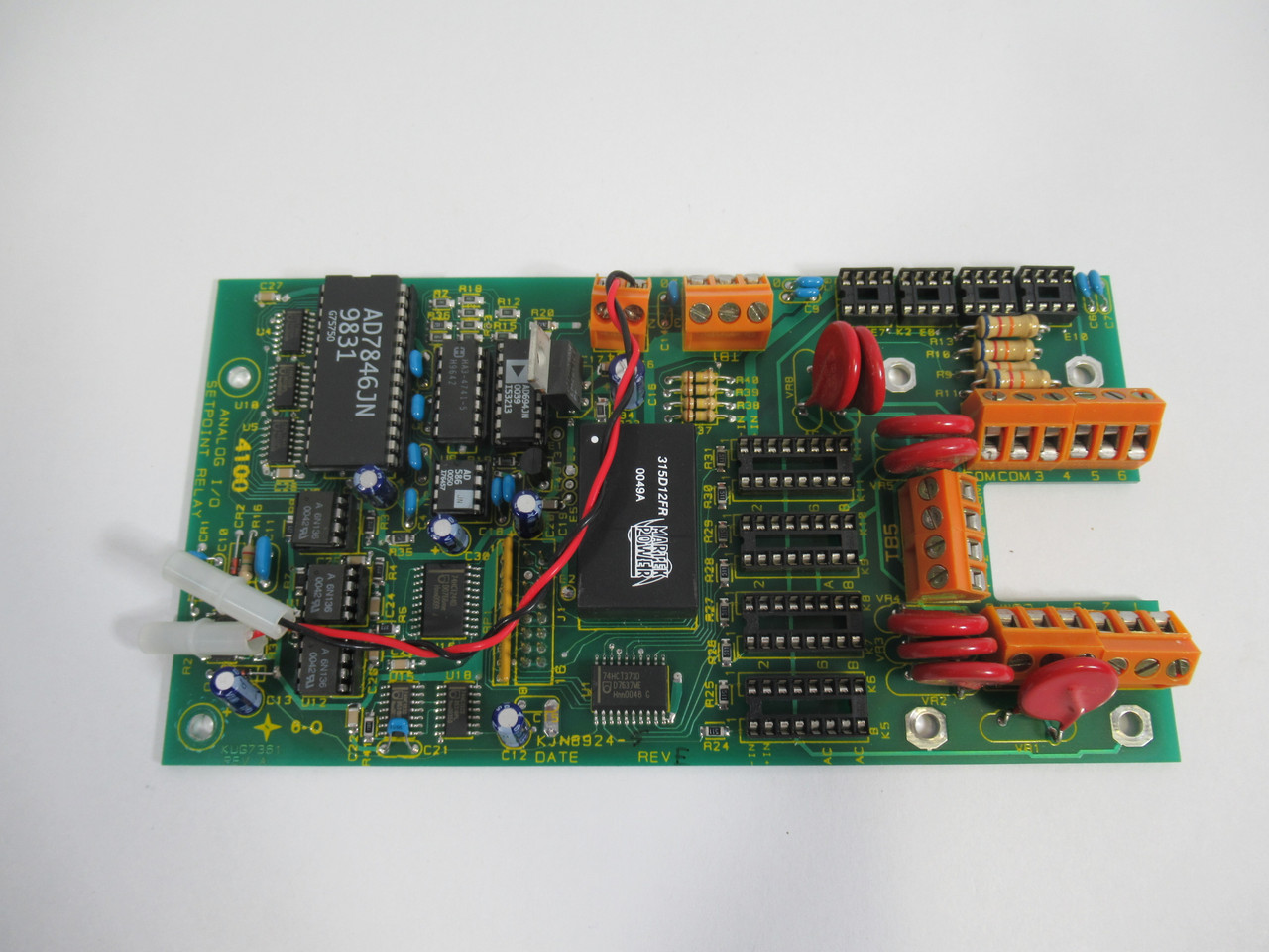 Generic KJN8924-5 Rev. E Relay I/O Board ! NWB !