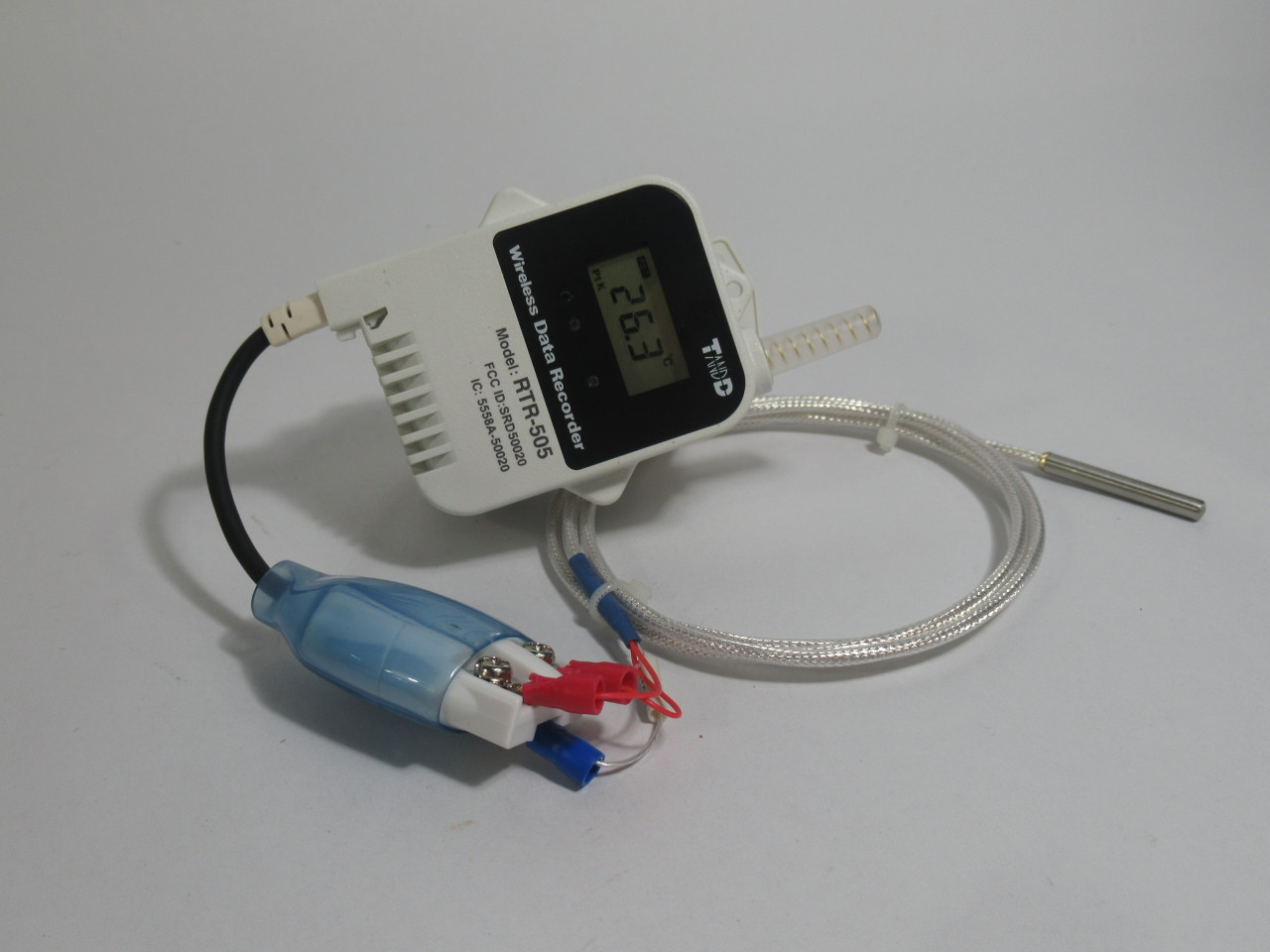 T&D RTR-505 Wireless Data Recorder w/ PTM-3010 Input Module SHELF WEAR NOP