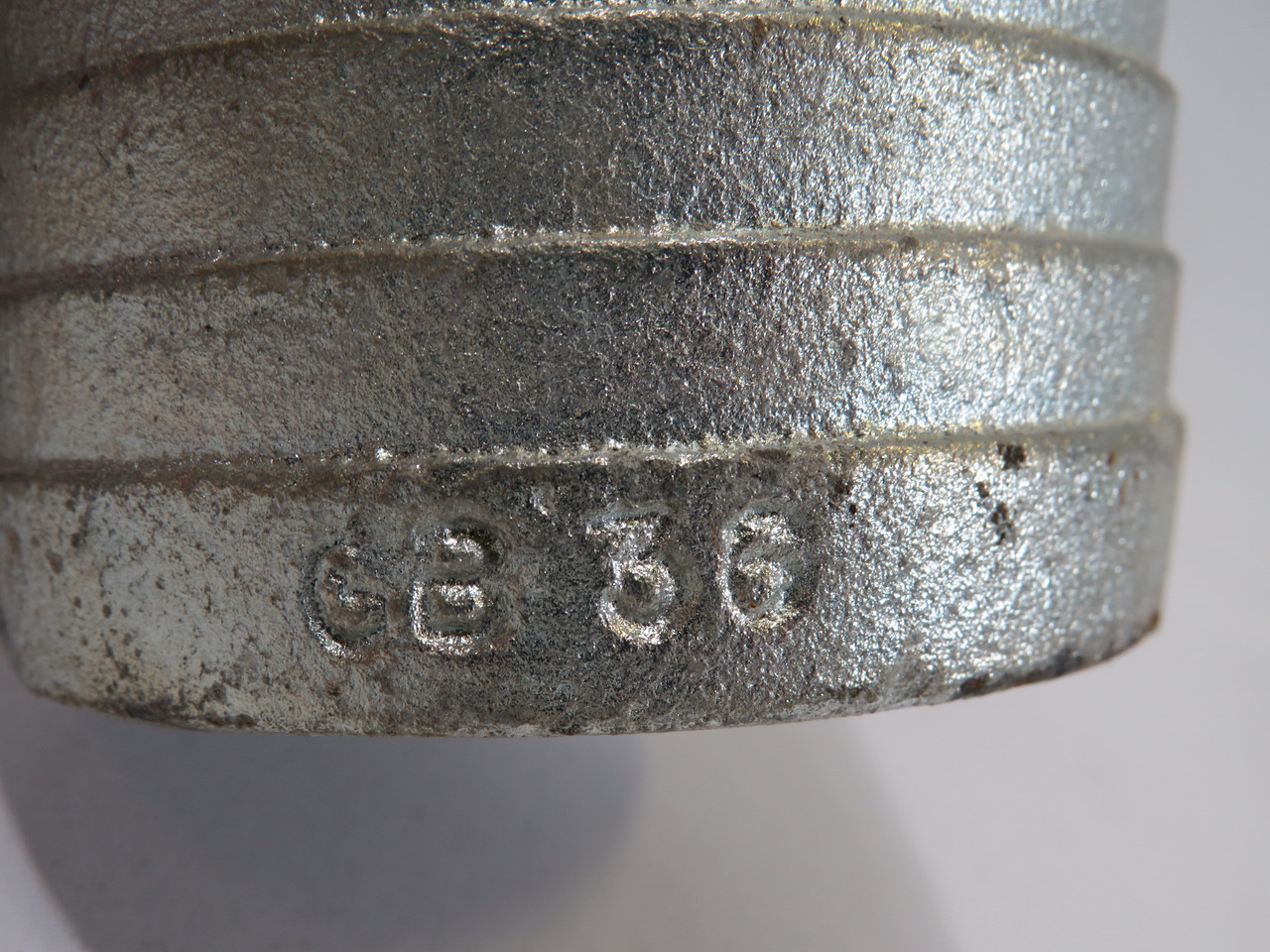 Dixon GB36 Boss Ground Joint Stem 3" Plated Iron USED