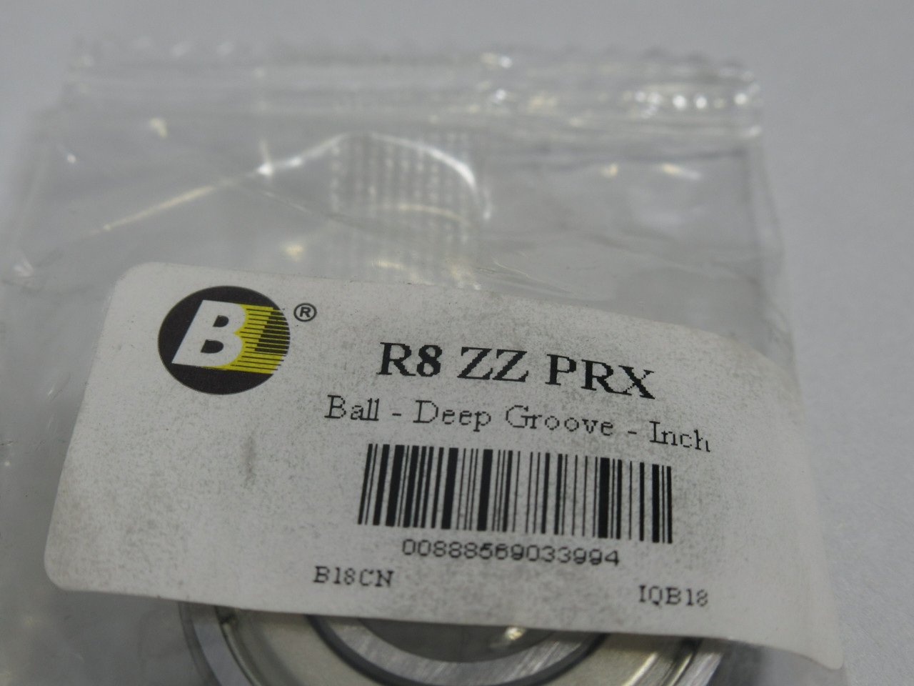 Bearings Limited R8-ZZ-PRX Deep Groove Ball Bearing 1/2" Bore 1-1/8" OD ! NWB !