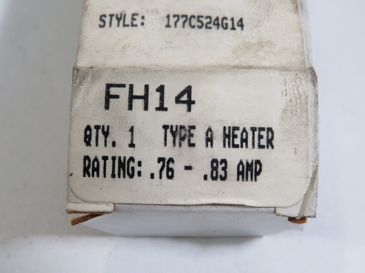 Cutler-Hammer FH14 Overload Relay Thermal Heating Element ! NEW !