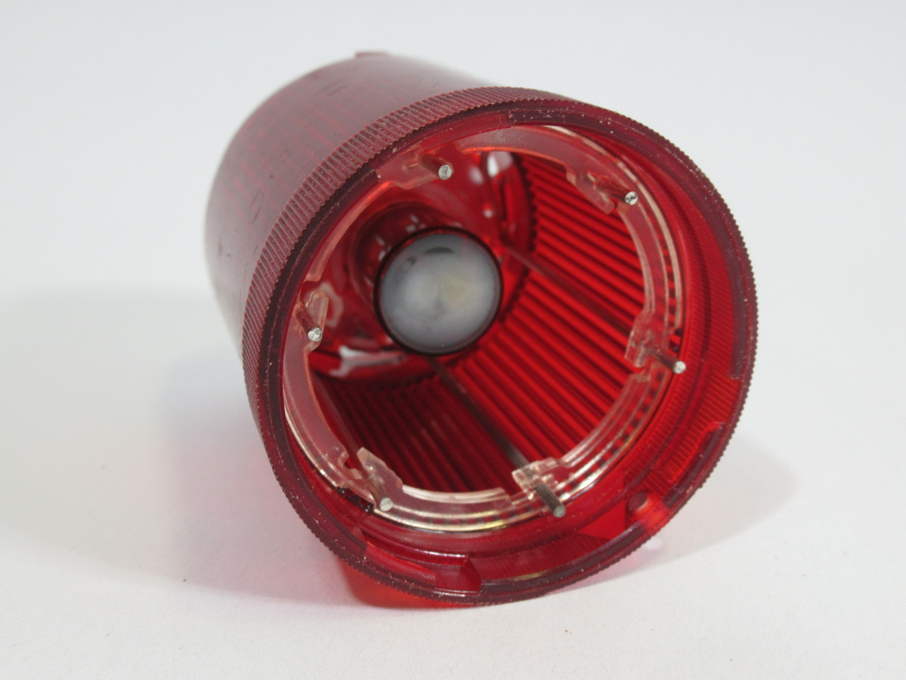 Allen-Bradley 855E-24DN4 Ser A Stack Light Module Red 24V w/ Lamp USED