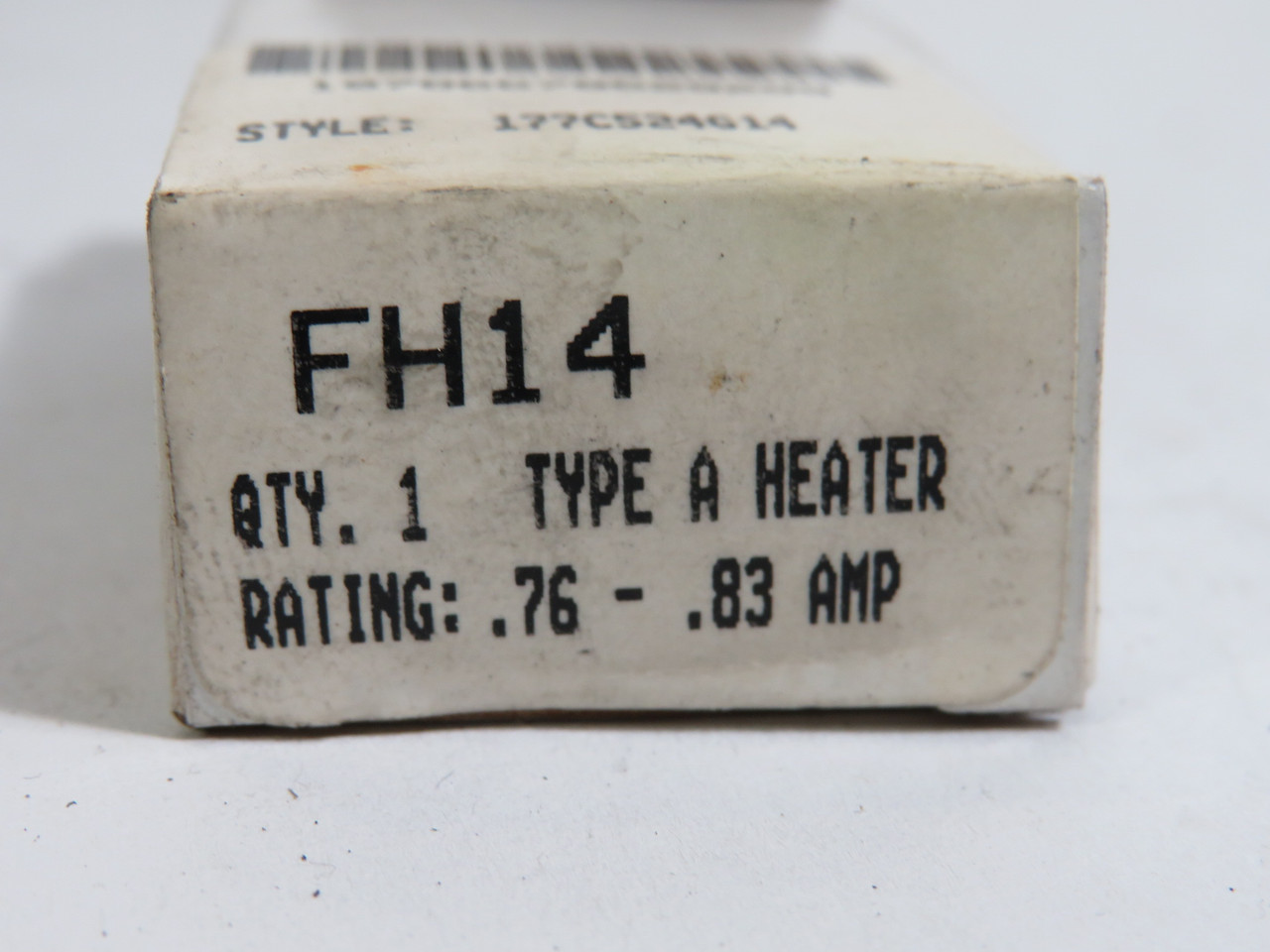 Cutler-Hammer FH14 Overload Relay Thermal Heating Element MISSING SCREWS ! NEW !