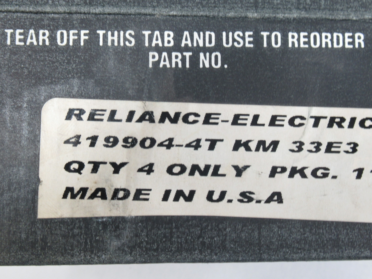 Reliance Electric 419904-4T Carbon Motor Brush 8-Pack NEW