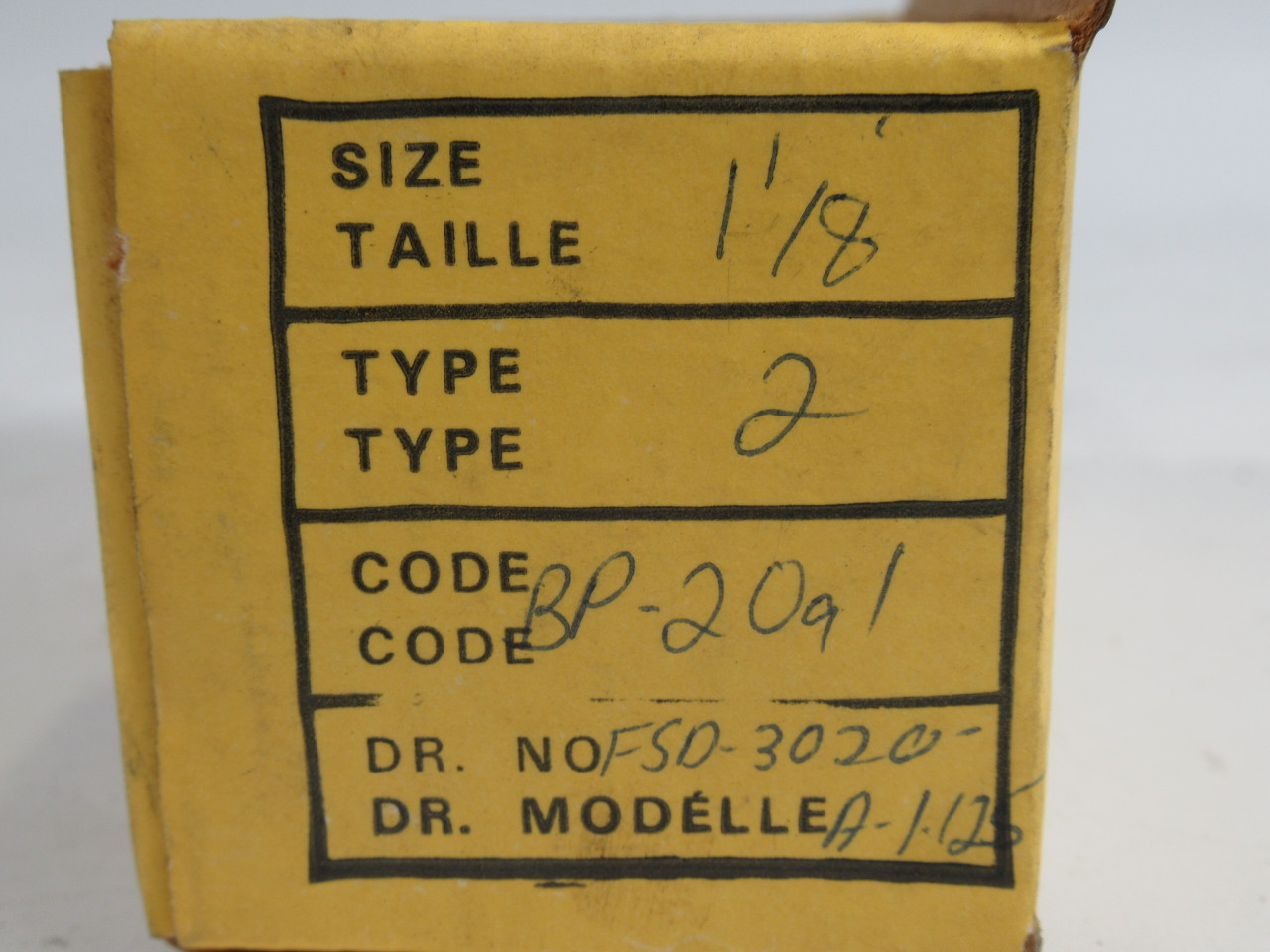 John Crane FSD-3020-A-1125 Mechanical Seal 1 1/8" ! NEW !
