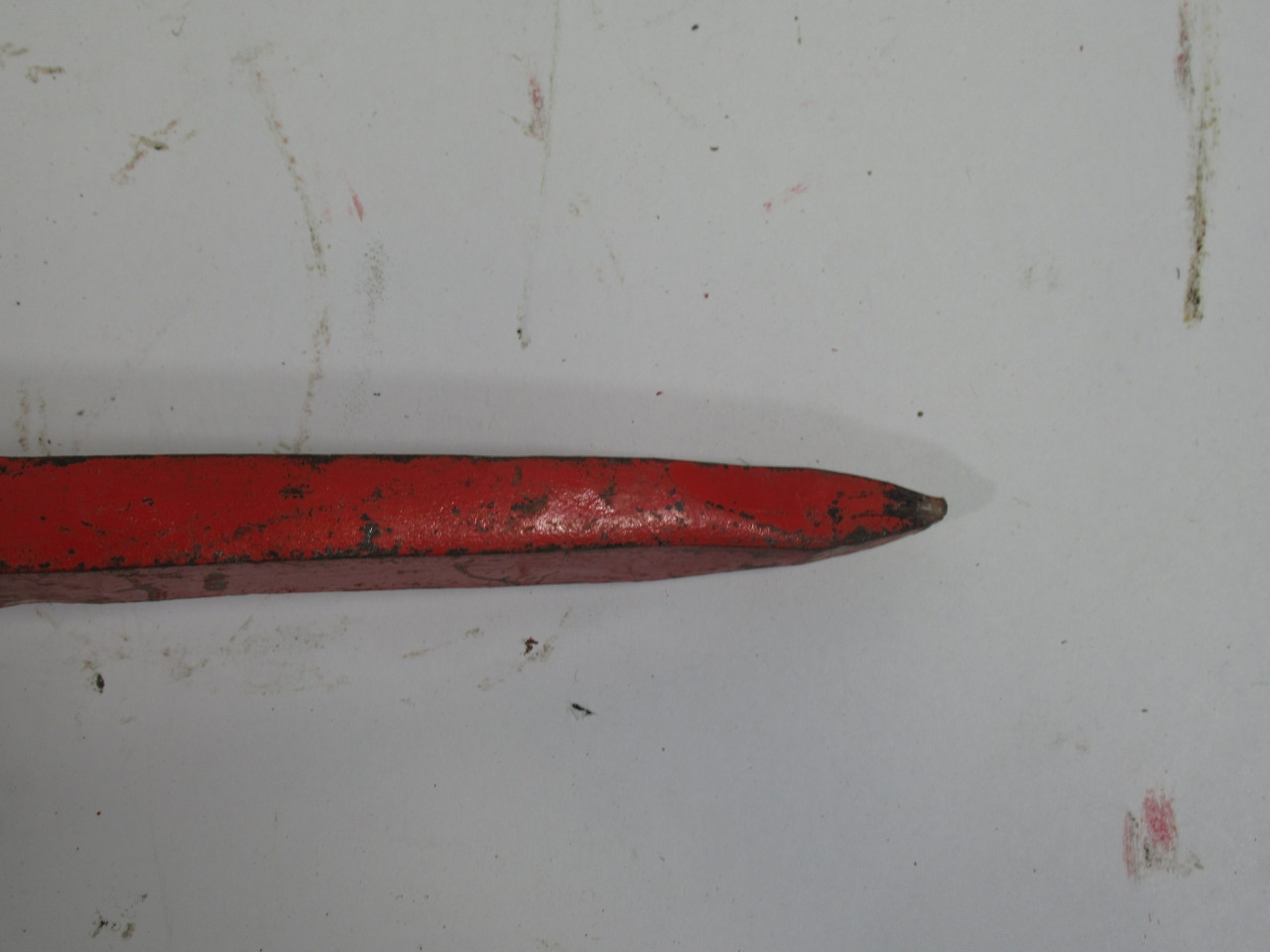 Generic Red Pickaxe Head Length 25" USED