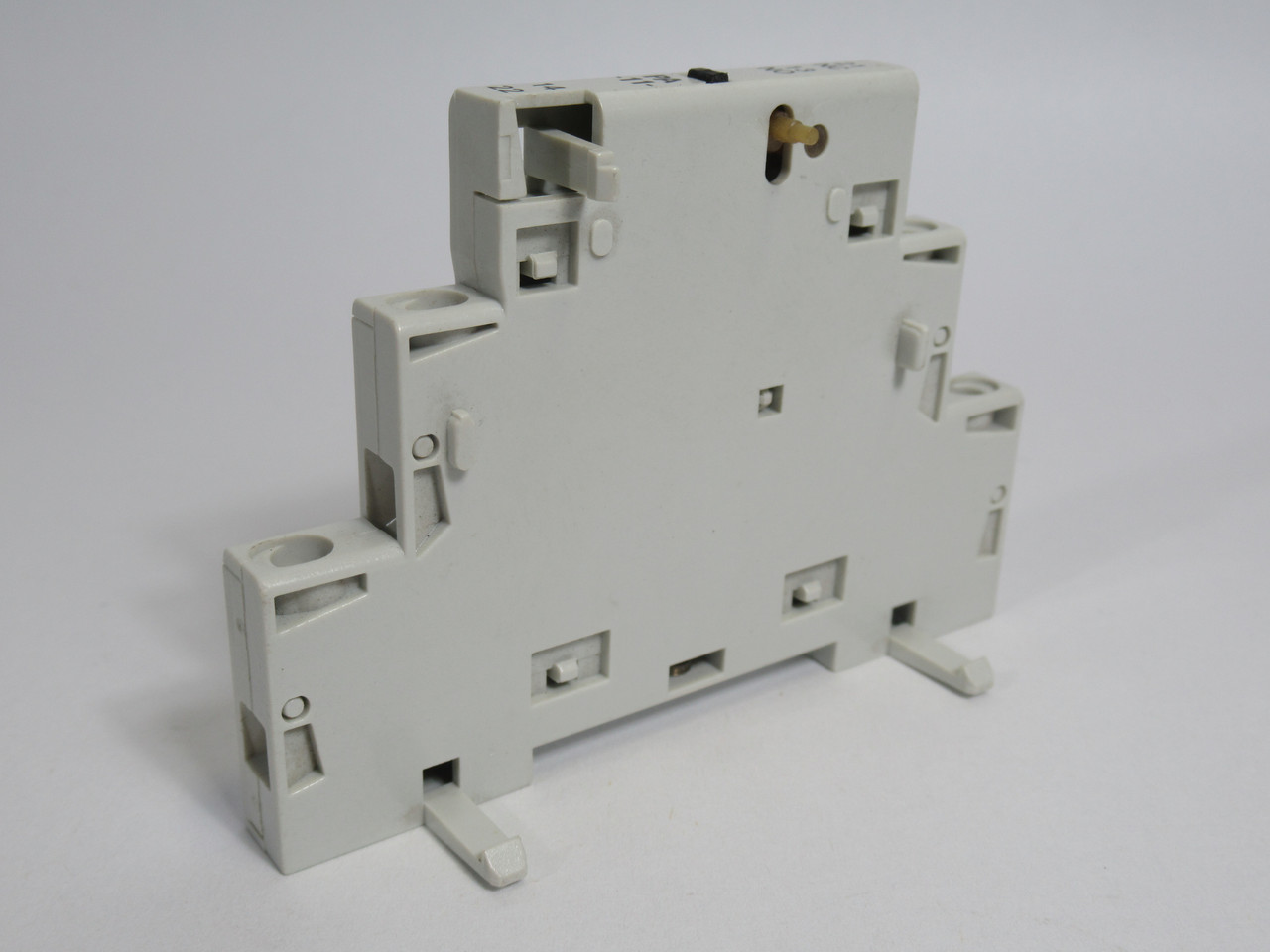 Sprecher + Schuh KT3-25-PA-11 Auxiliary Contact Block 1NO/1NC 600V 10A USED