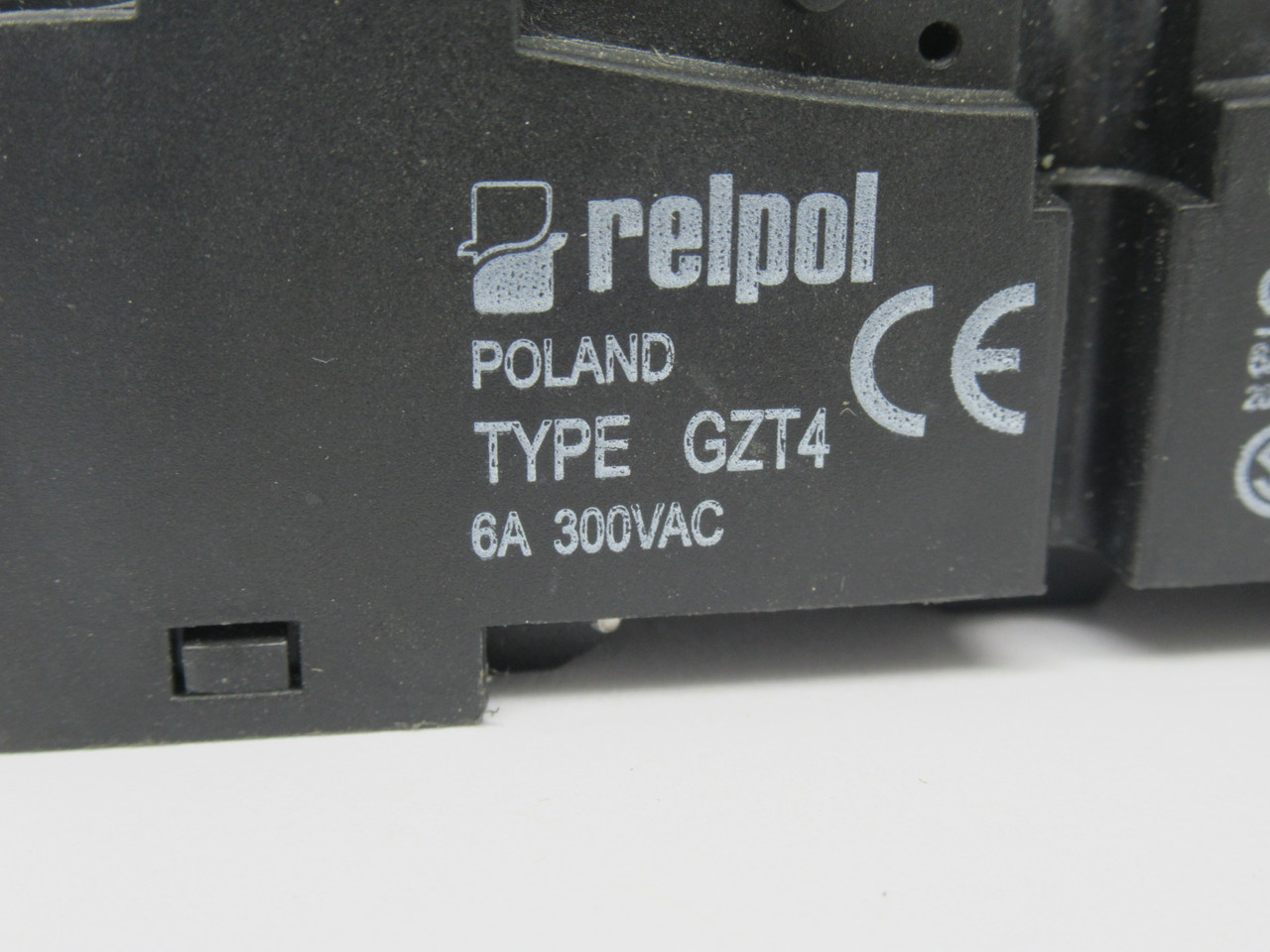 Relpol GZT4 Relay Socket 300V 6A 14-Blade USED