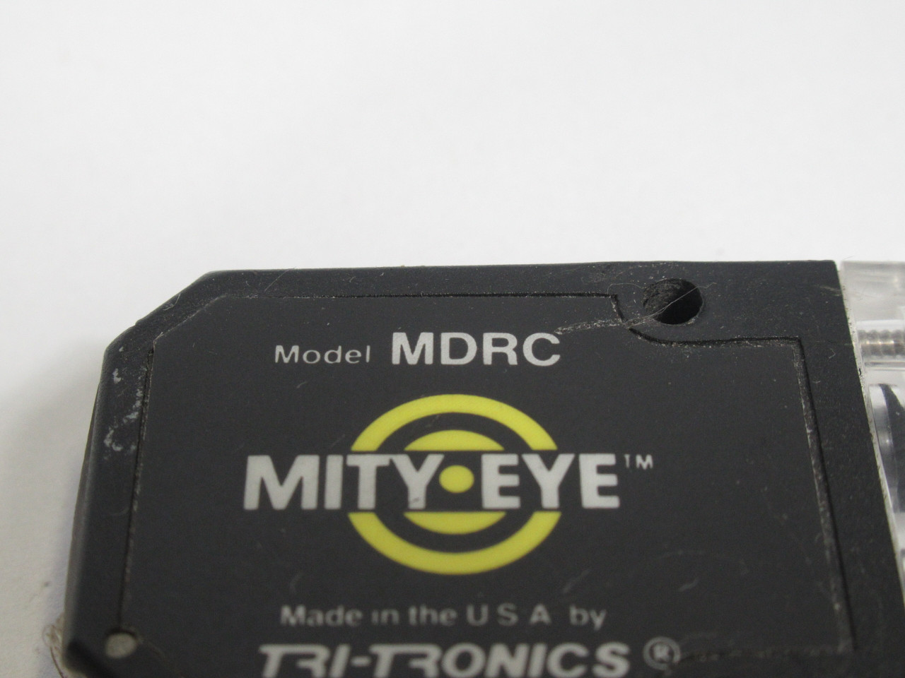 Tri-Tronics MDRCV4 Photoelectric Sensor 10-30VDC *Repaired 10" Cable* USED