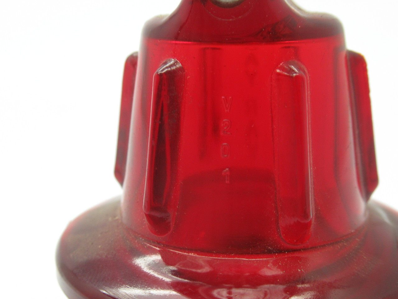 Day-Ray V201 Fluorescent Tube Light Wiring End Cap Red USED