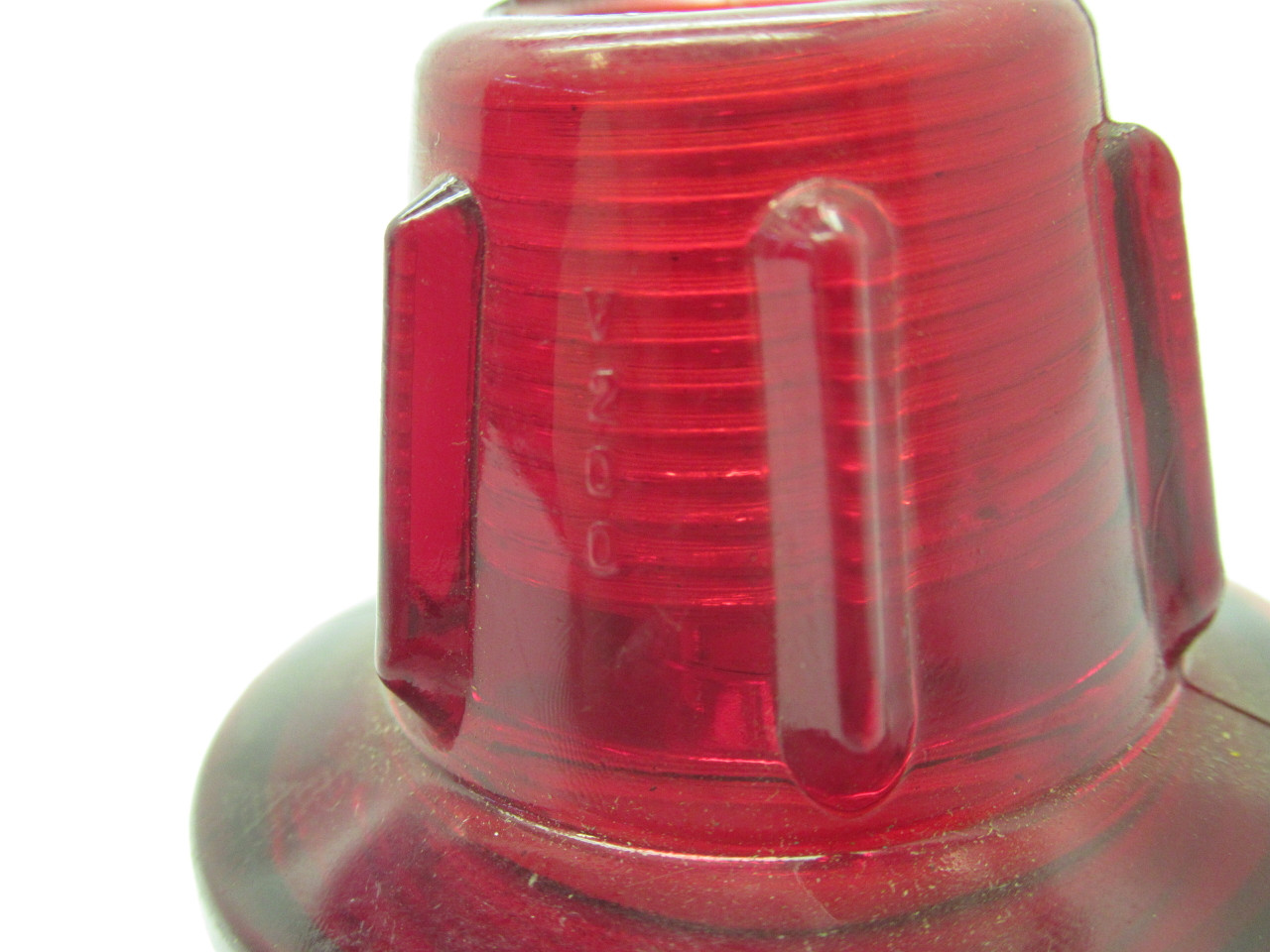 Day-Ray V200 Fluorescent Tube Light Wiring End Cap Red USED