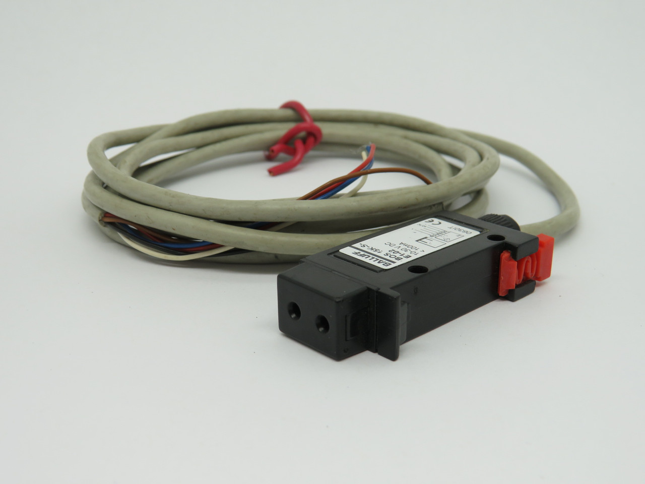 Balluff BOS-15K-S-E1-02 Fiber Optic Sensor 24VDC 30mA 2m Cable USED