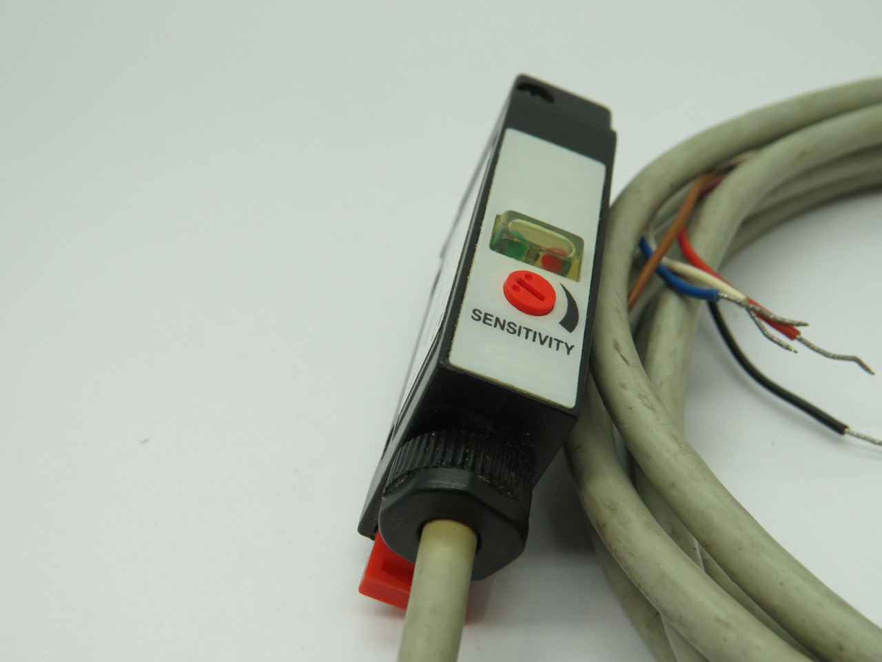 Balluff BOS-15K-S-E1-02 Fiber Optic Sensor 24VDC 30mA 2m Cable USED