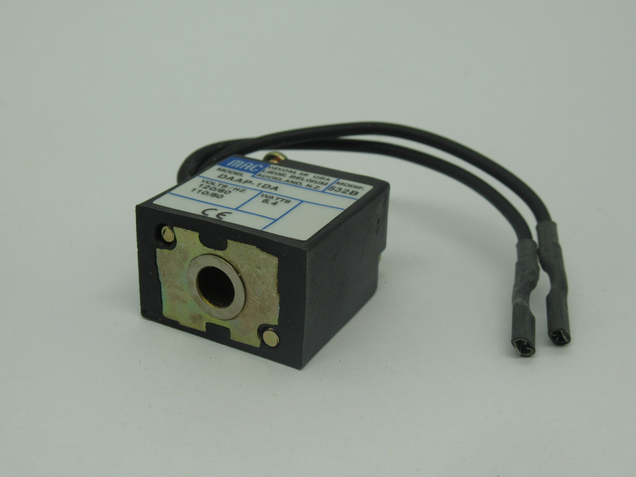 MAC DAAP-1DA Solenoid Coil 110/120V 50/60Hz Modif. 532B ! NEW !