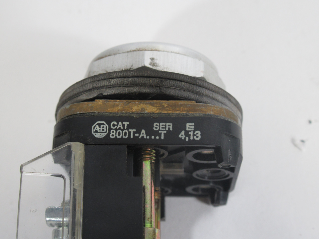 Allen-Bradley 800T-A3D2 Series E Orange Momentary Push Button 1NC USED