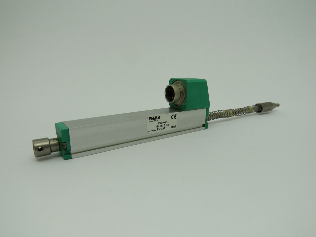 Fiama PY2K-75 Linear Potentiometer 5k Ohms 0.1% 75mm Stroke 258mm L USED