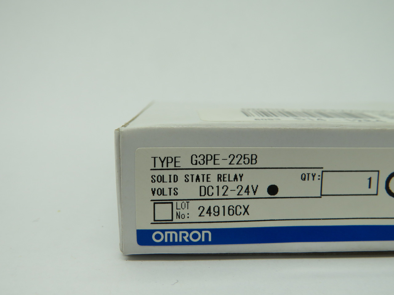 Omron G3PE-225B Solid State Relay 12-24VDC ! NEW !