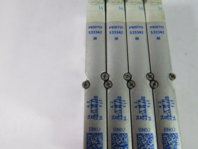 Festo MPA1-FB-EMG-8 w/ 533342 Manifold Terminal 24VDC USED