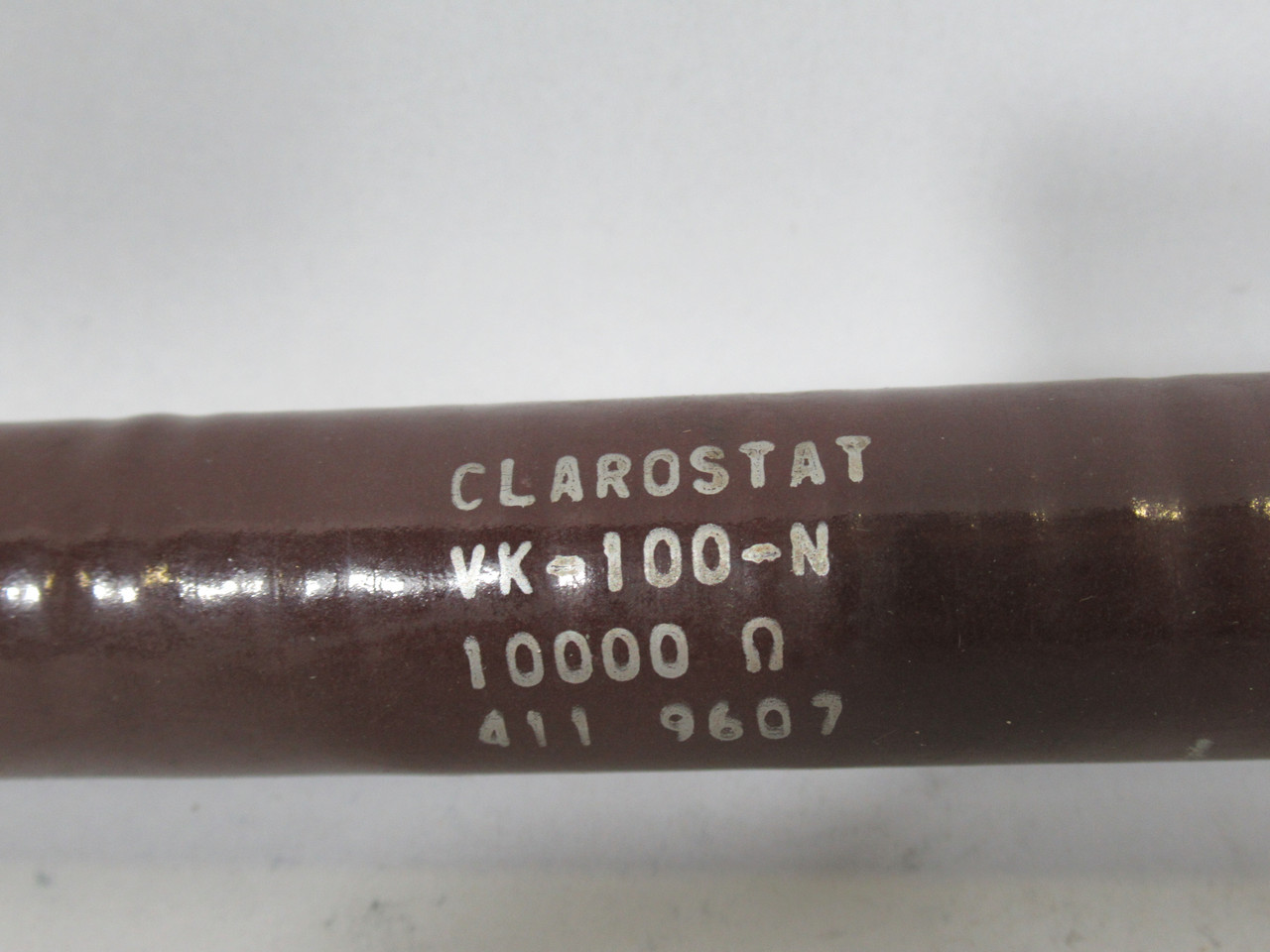 Clarostat VK-100-N Ceramic Wirewound Resistor 10000Ohms USED