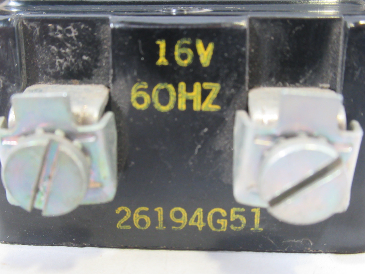 General Electric 26194G51 Contactor Coil 16V@60Hz USED