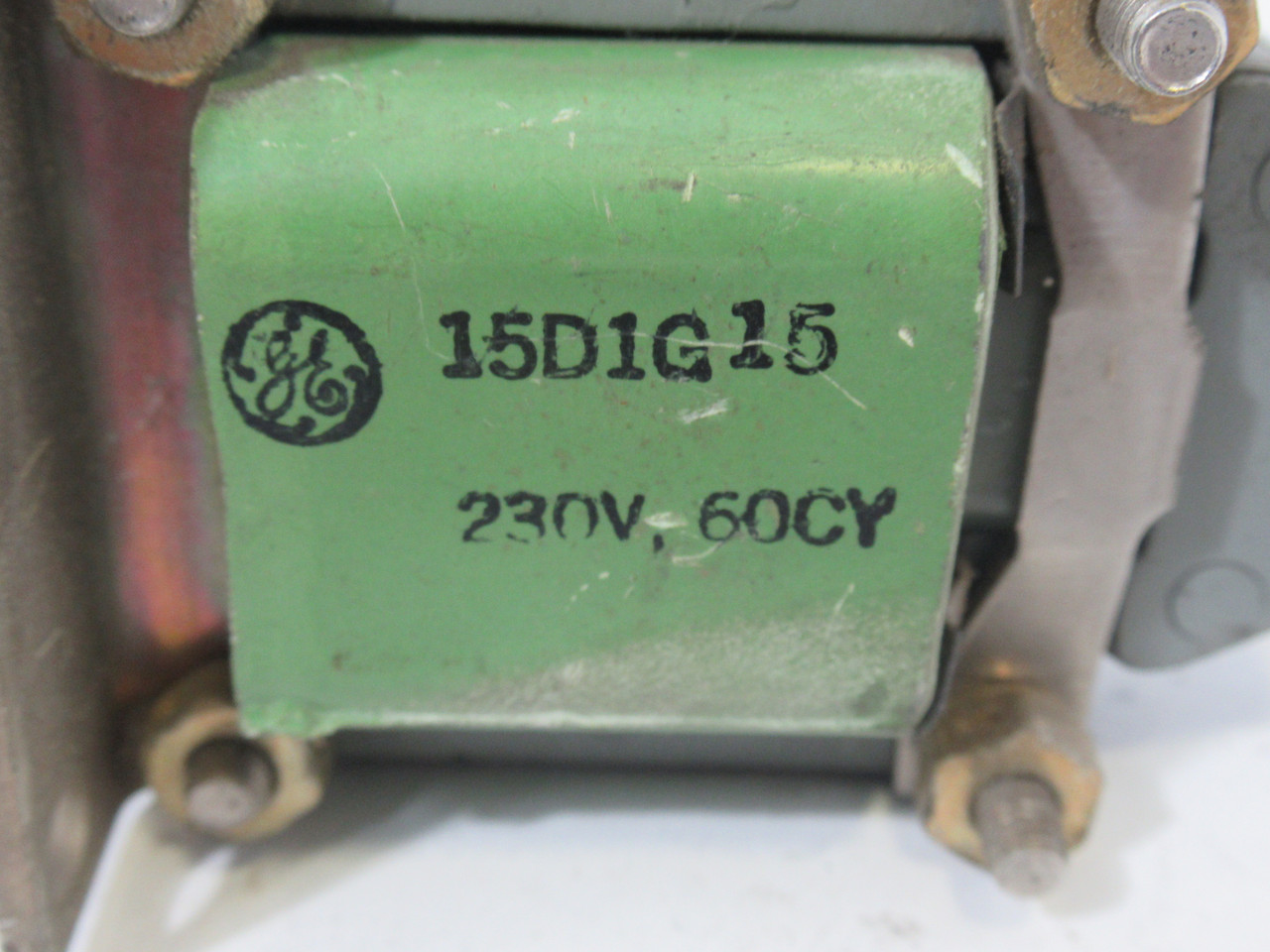 General Electric CR9500A103A3A Old Style Solenoid Coil 230V@60CY USED
