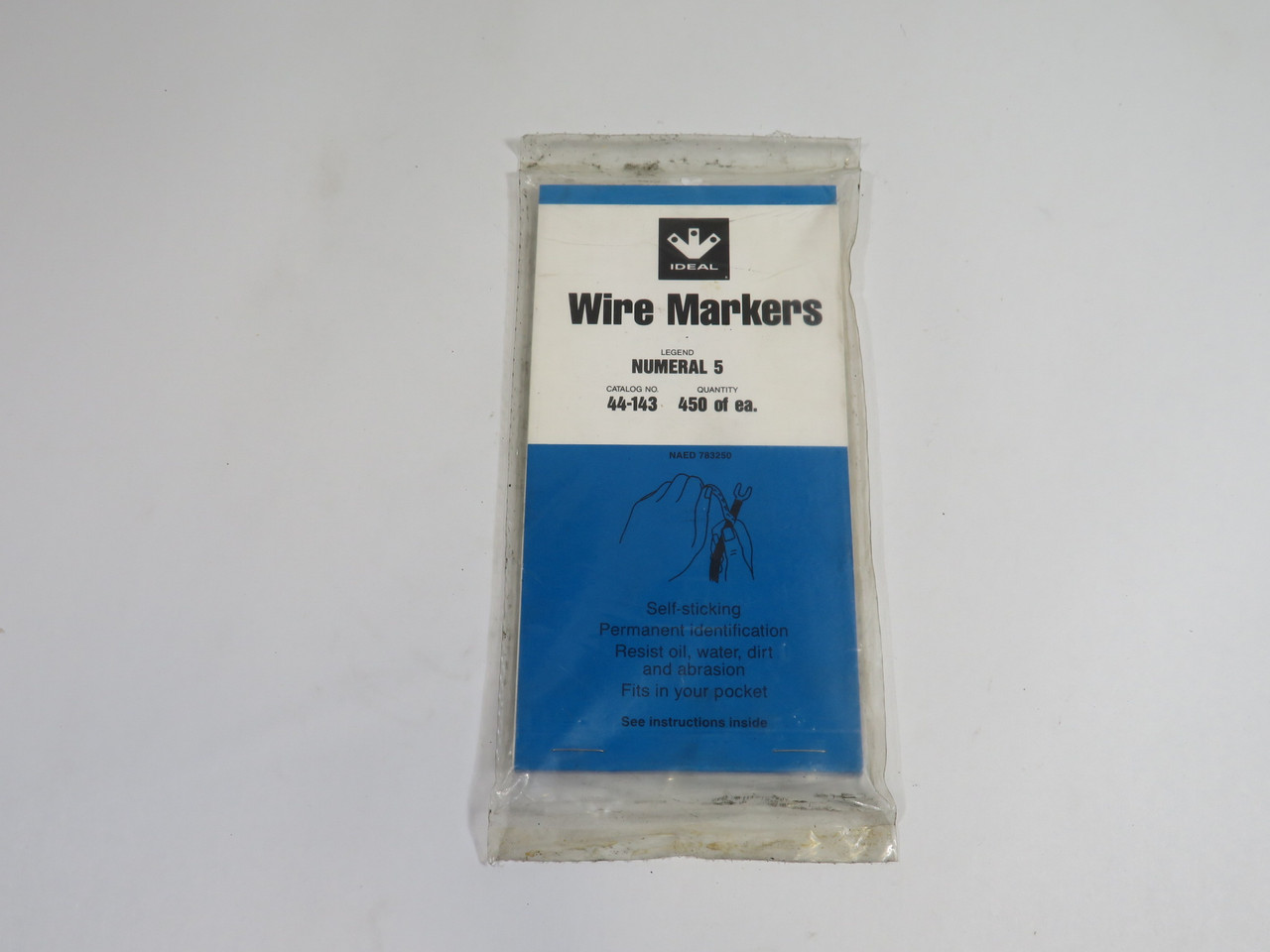 Ideal 44-143 Wire Markers *Number 5* x450 ! NWB !