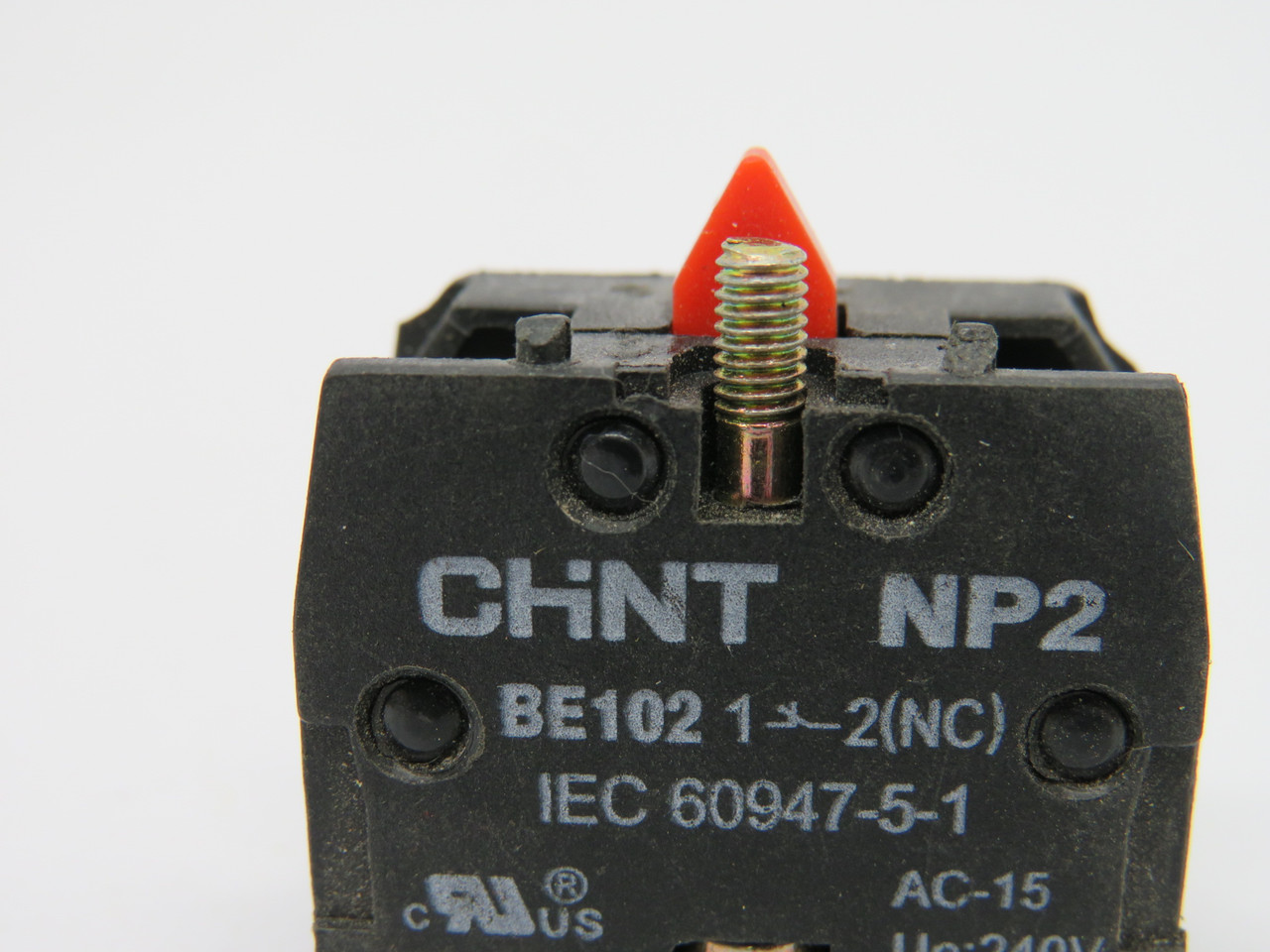 Chint NP2-BE102 Contact Block 1NC 240V USED