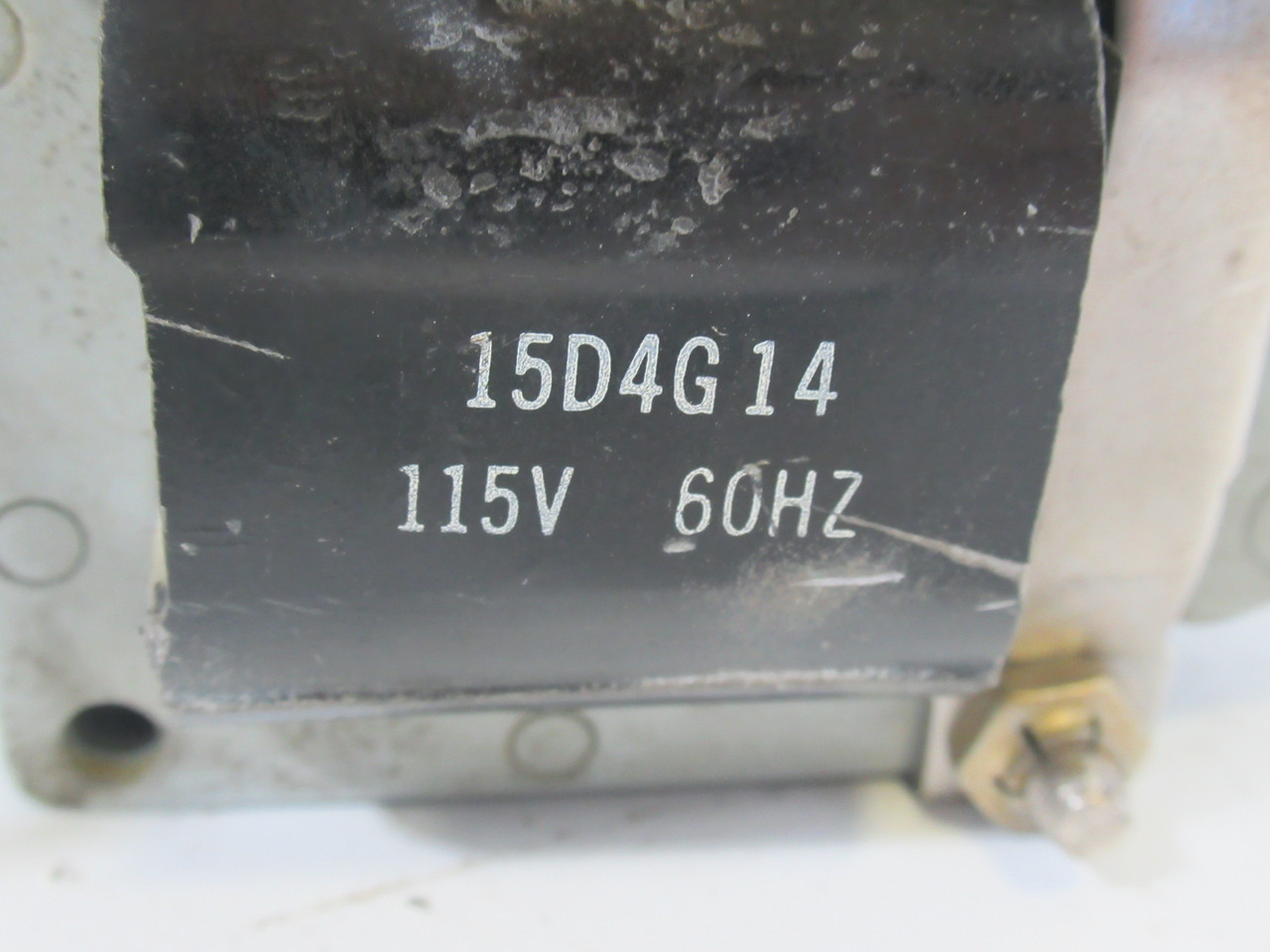 General Electric CR9500B106E2A Old Style Solenoid Coil 1"Stroke 115V60Hz USED