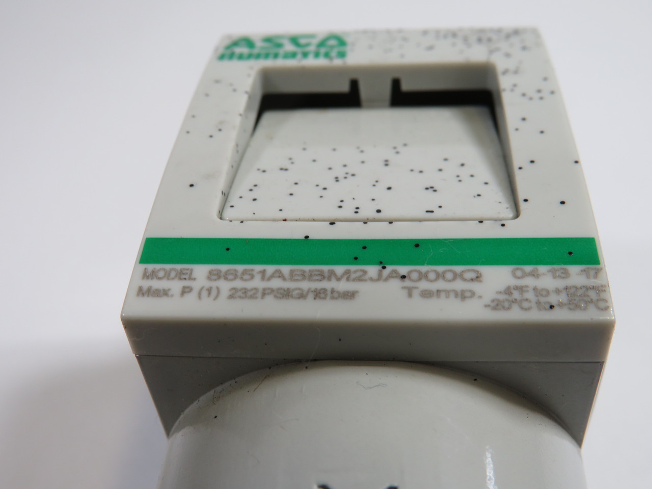 ASCO Numatics 8651ABBM2JA000Q Particulate Filter 1/4"NPTF SHELF WEAR USED