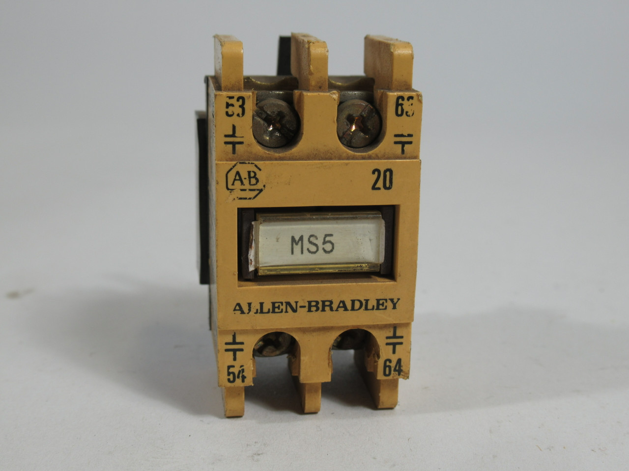 Allen-Bradley 195-FA20 Series A Auxiliary Contact 2NO 660V 10A USED