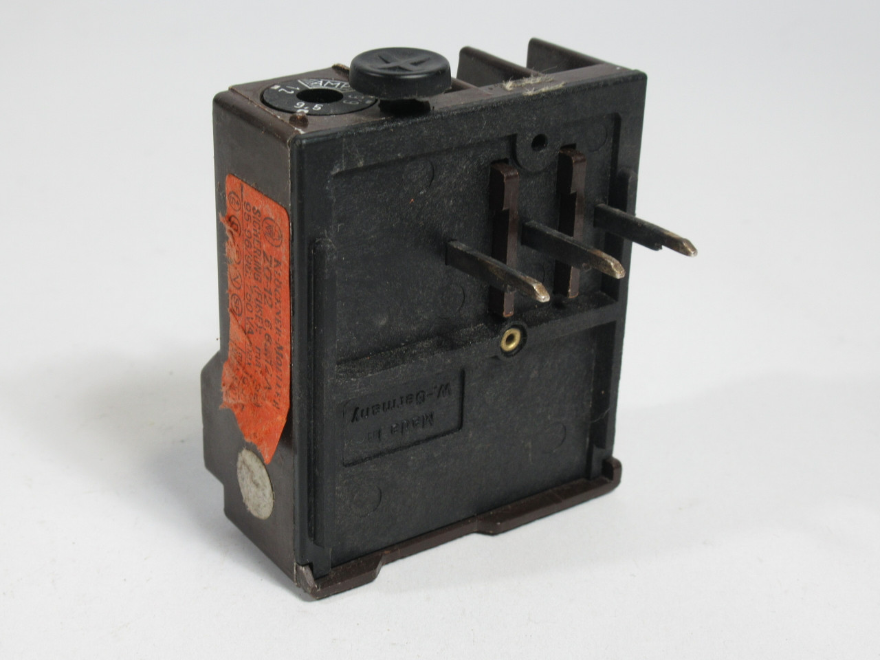 Klockner-Moeller Z0-12 Thermal Overload Relay 6.6-12A USED
