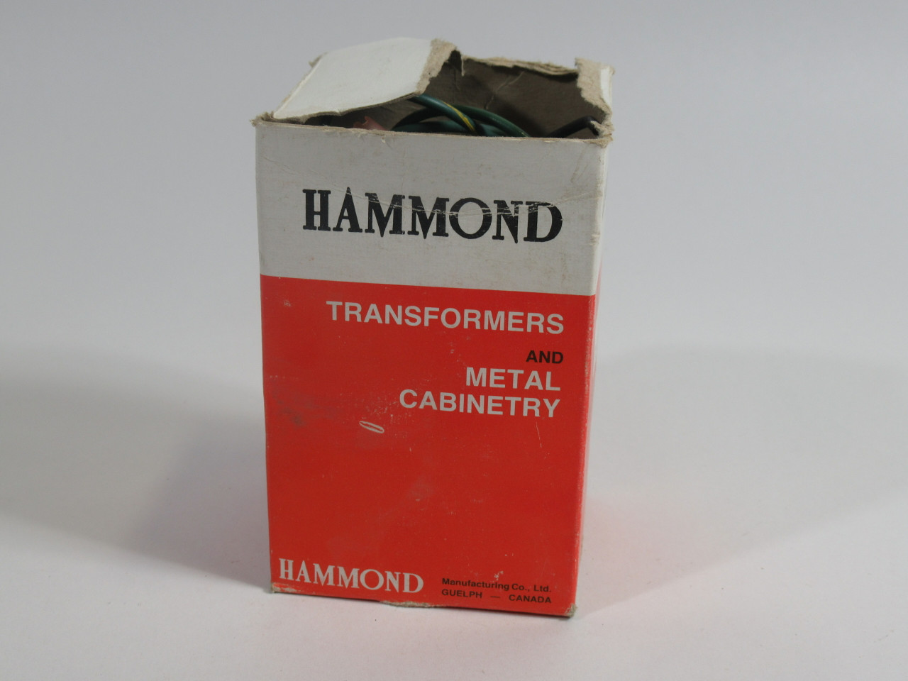 Hammond 166J28 Transformer Pri.115V Sec.28V 1A 60Hz USED