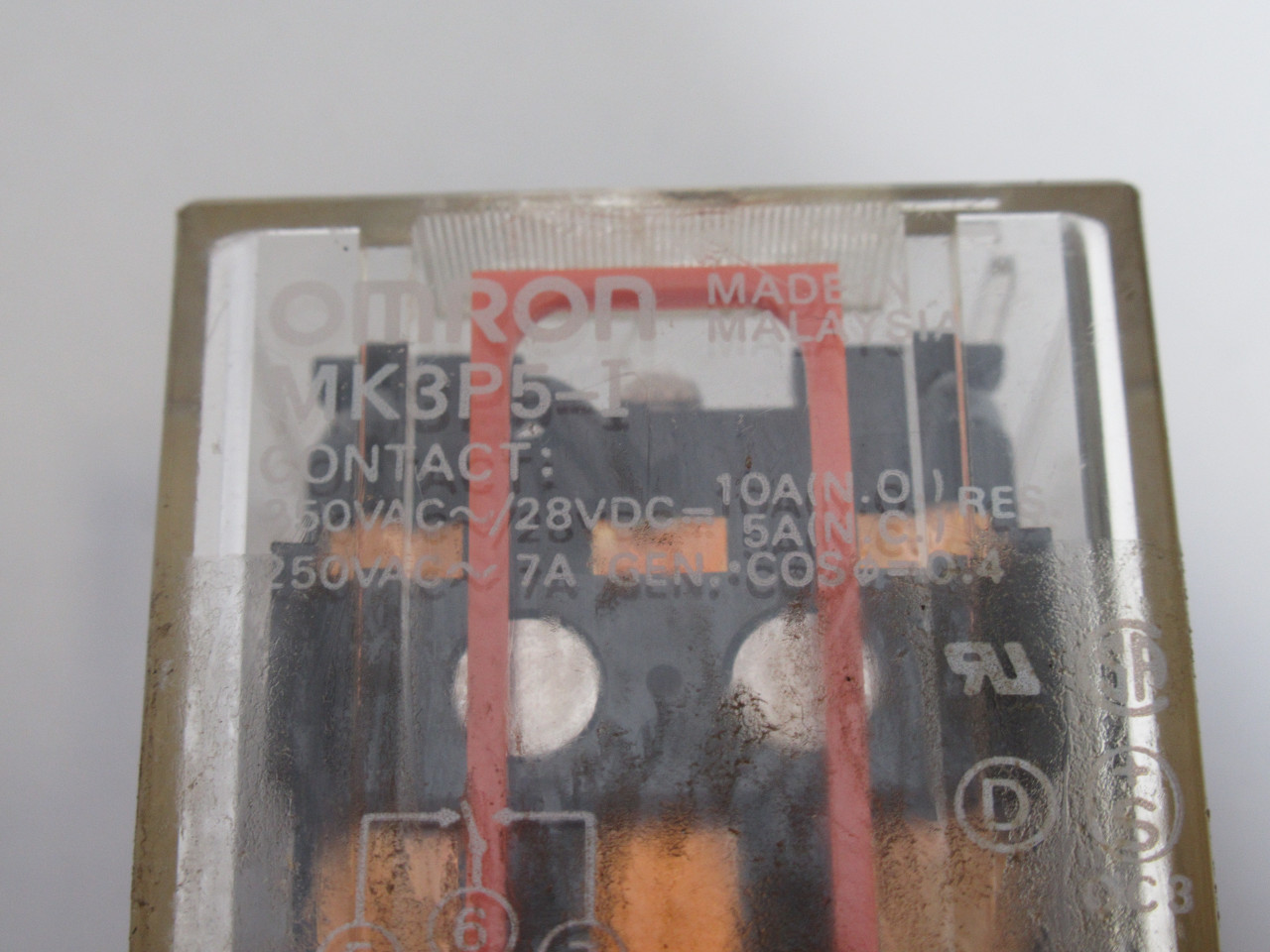 Omron MK3P5-I-AC220 General Relay 220VAC 10A@250VAC 28VDC 11-Pin USED