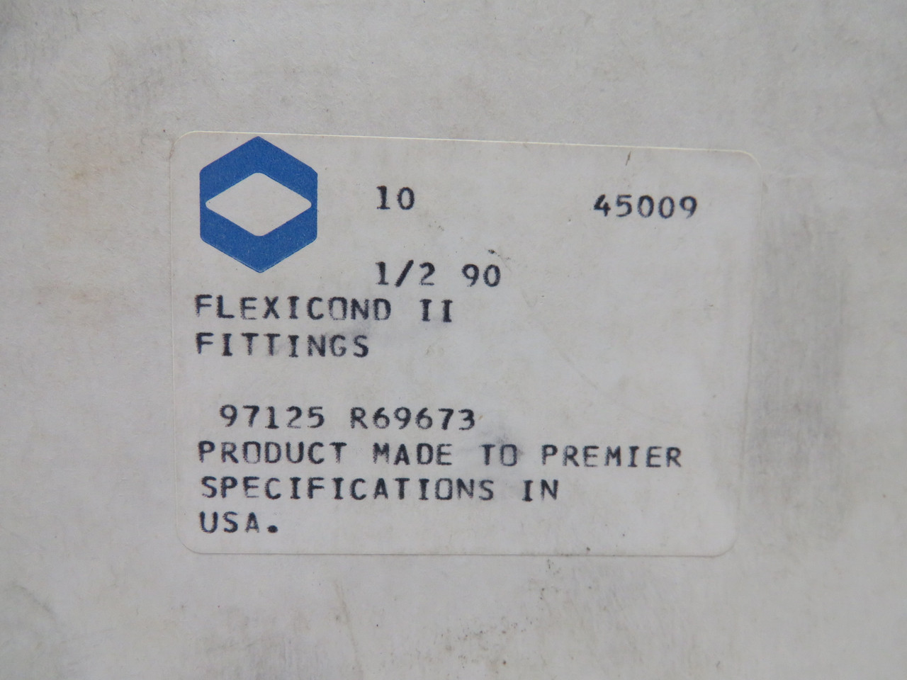 Flexicond II 45009 Conduit 90-deg 1/2" 4-Pk ! NEW !