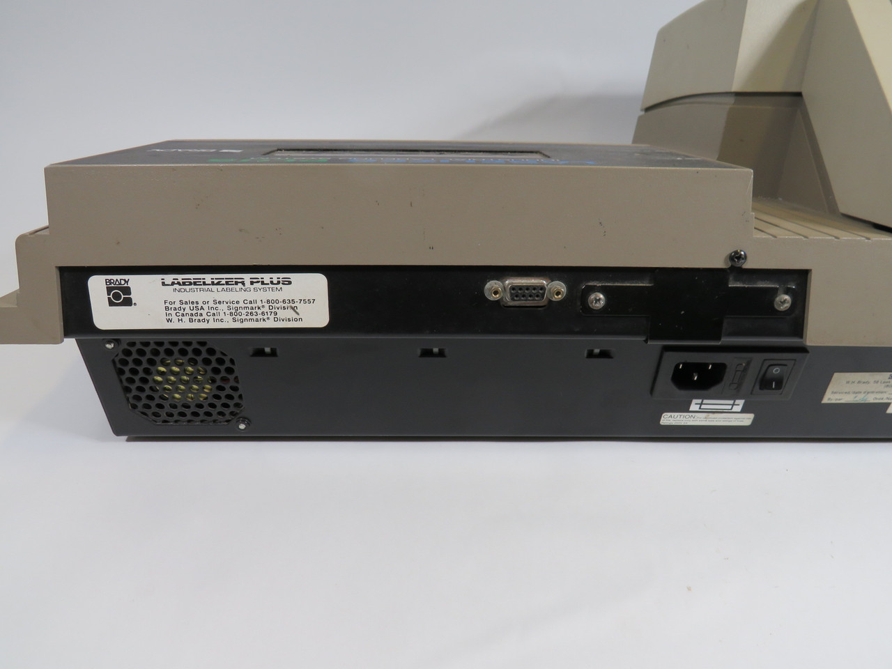 Brady Label and Sign Maker Model M 110/240V 50/60Hz 2A USED
