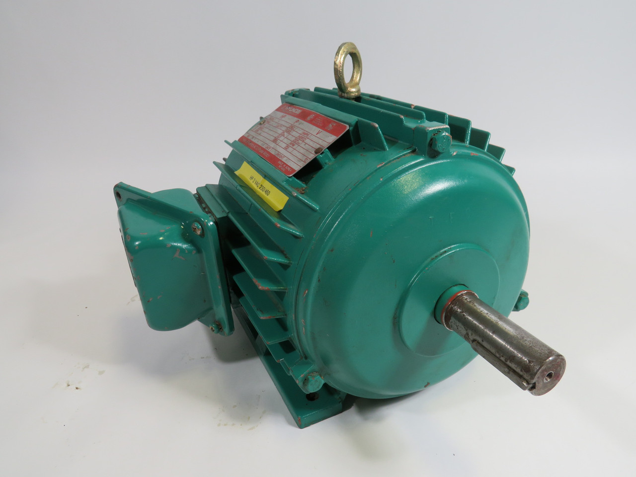 Hyundai AC Motor 2HP 1725RPM 203-230/460v 145T TEFC 3PH NO FAN COVER USED