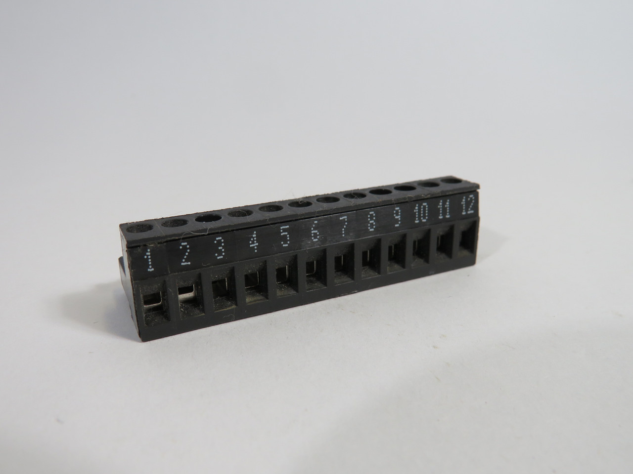 Wieland 8113B-12 PCB Connector 2.5mm 250V 12-Pole Black USED