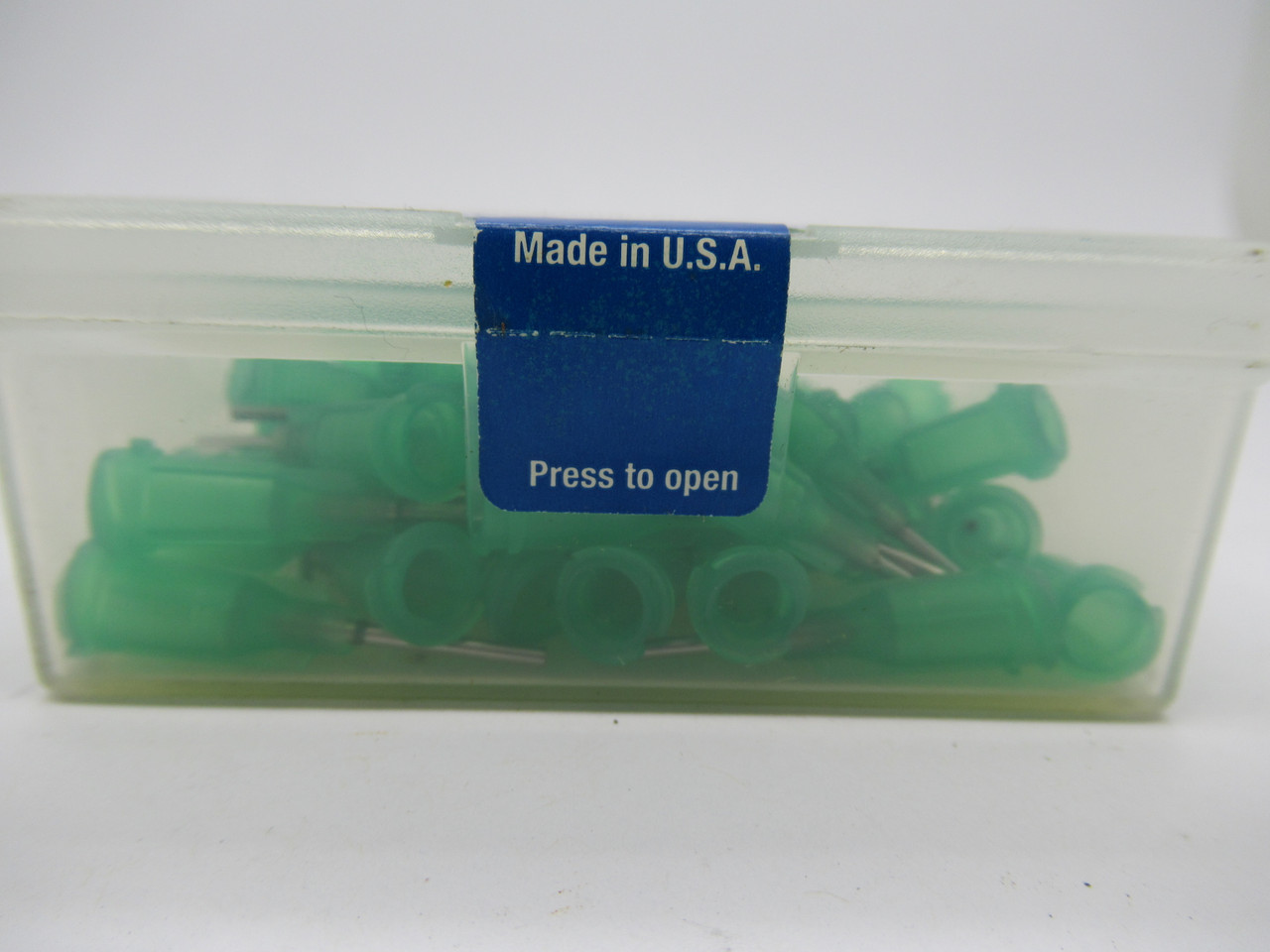 Nordson EFD 7018122 Precision Tips 18 GA GP .033X.5 GREEN 50 Pcs ! NEW !