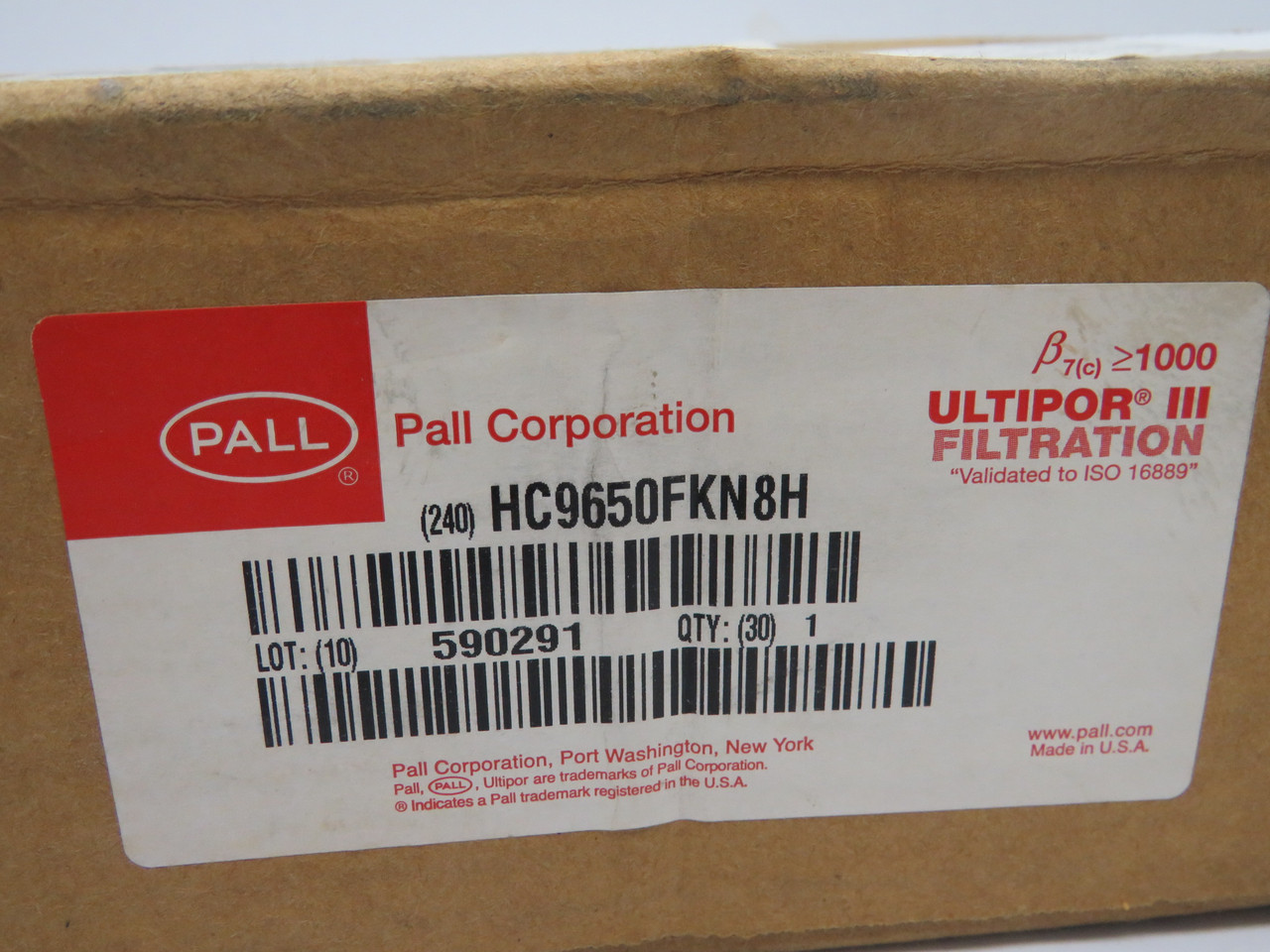 Pall Corporation HC9650FKN8H Hydraulic Filter Element  NEW