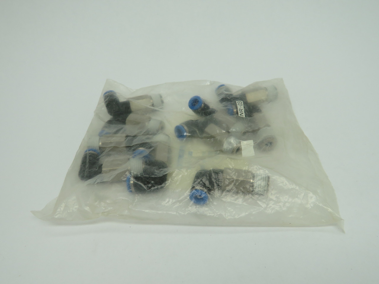 Festo 153078 QSLL-1/4-6 Push-In Long L-Fitting R1/4 x 6mm Tube OD 10-Pk ! NWB !