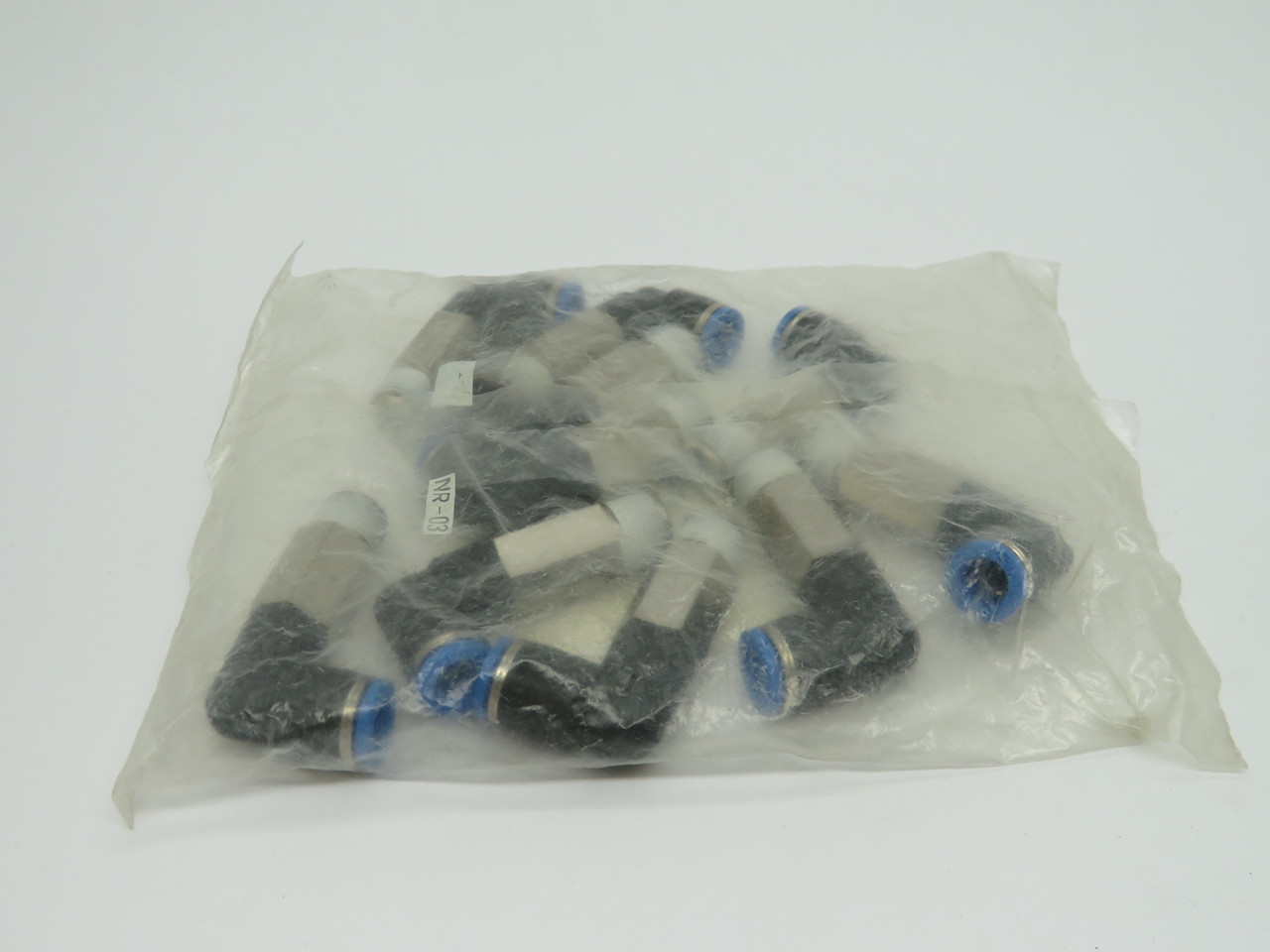 Festo 153080 QSLL-1/4-8 Push-In Long L-Fitting R1/4 x 8mm Tube OD 10-Pk ! NWB !