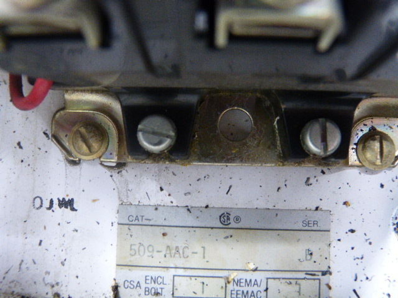 Allen-Bradley 509-AAC-1 Series B Full Voltage Starter 575-600V 60Hz USED