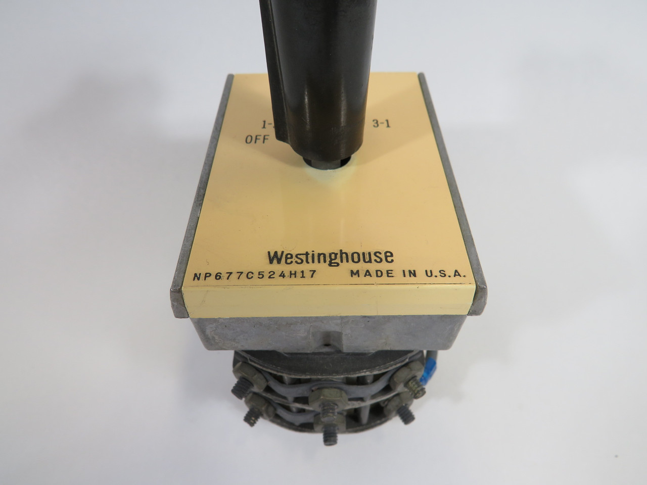 Westinghouse NP677C524H17 Voltmeter Switch 600V 20A USED