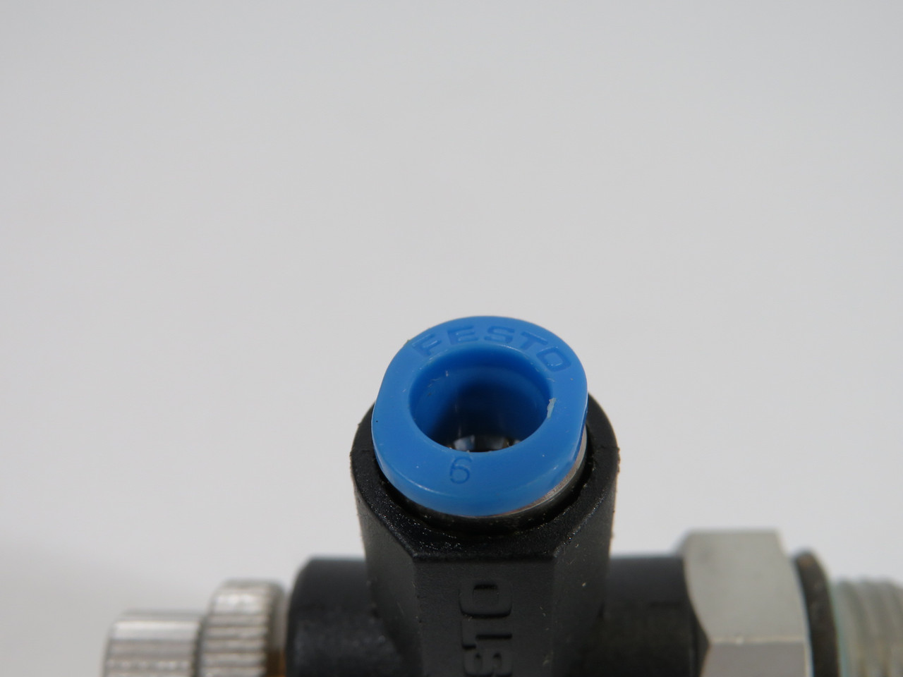 Festo 162967 GRLA-1/4-QS-6-B Flow Control Valve G1/4" Thread 6mm Tube OD  NOP