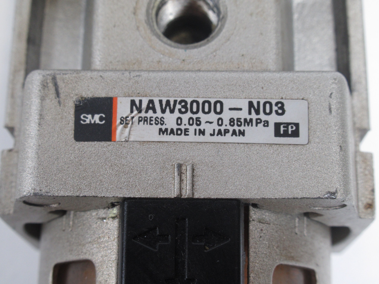 SMC NAW3000-N03 Pneumatic Filter Regulator w/o Gauge .05-.85MPa 3/8" NPT USED